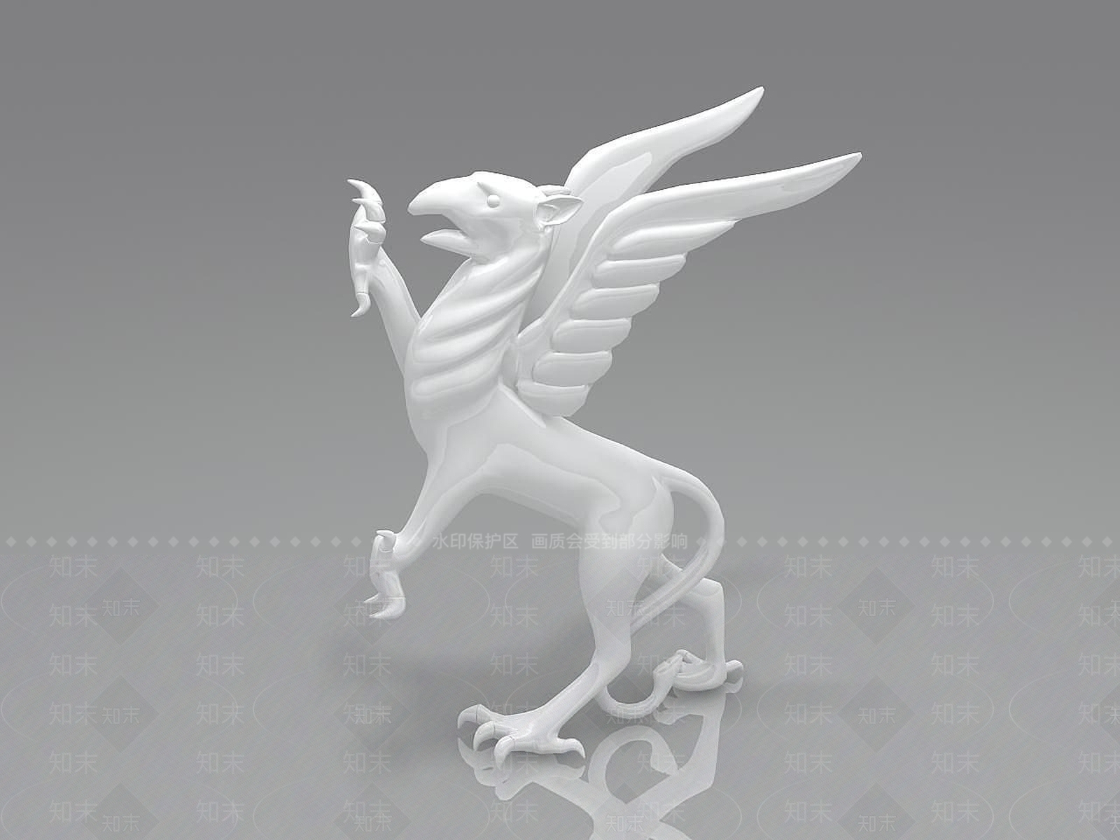 现代狮鹫3D模型下载【ID:1189007287】