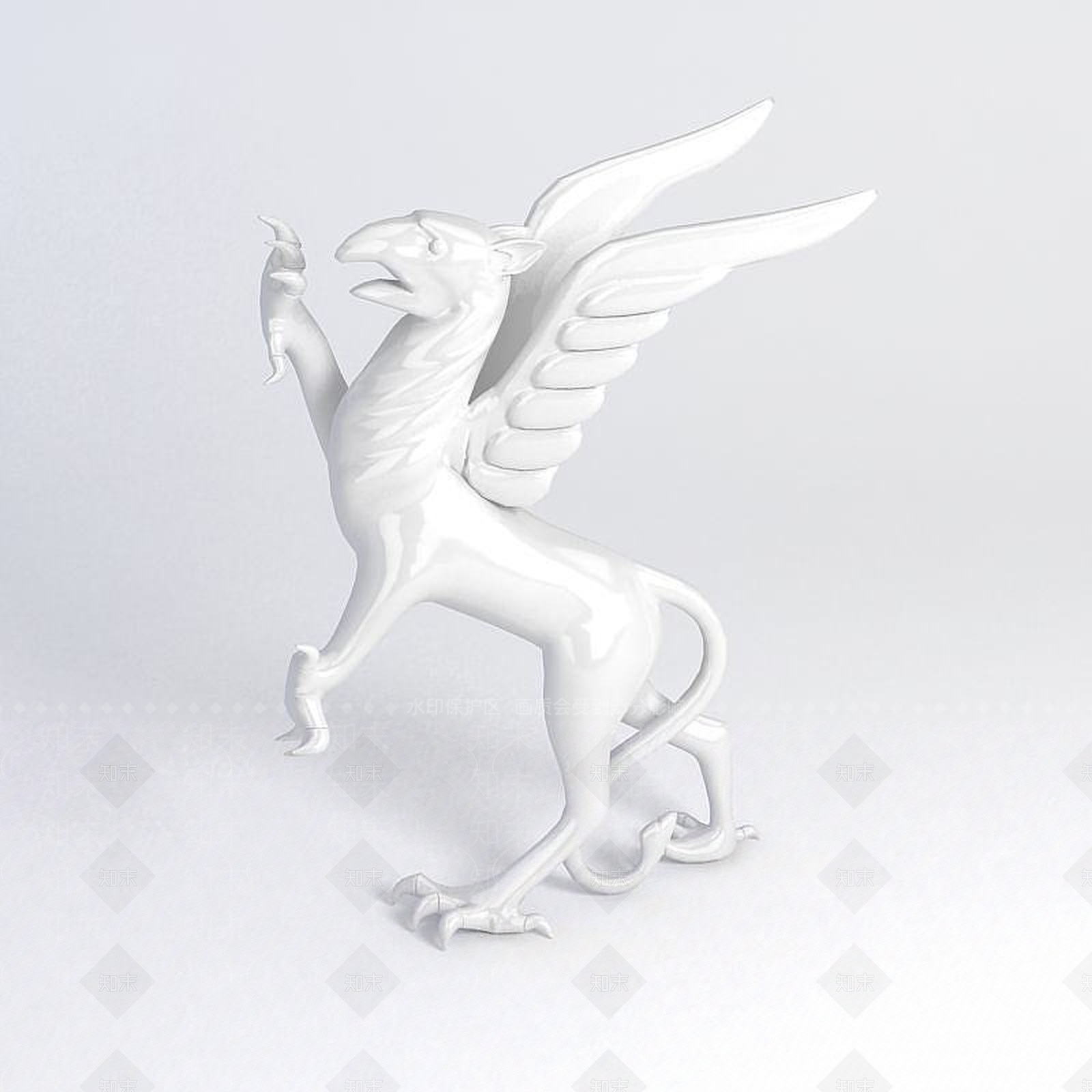 现代狮鹫3D模型下载【ID:1189007287】