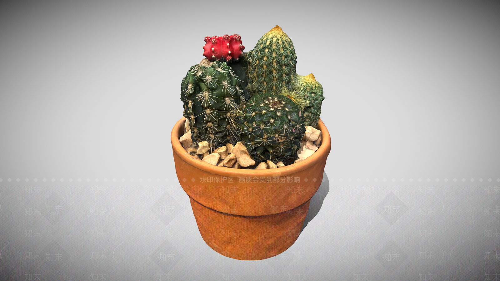 绿植墙3D模型下载【ID:1189010303】