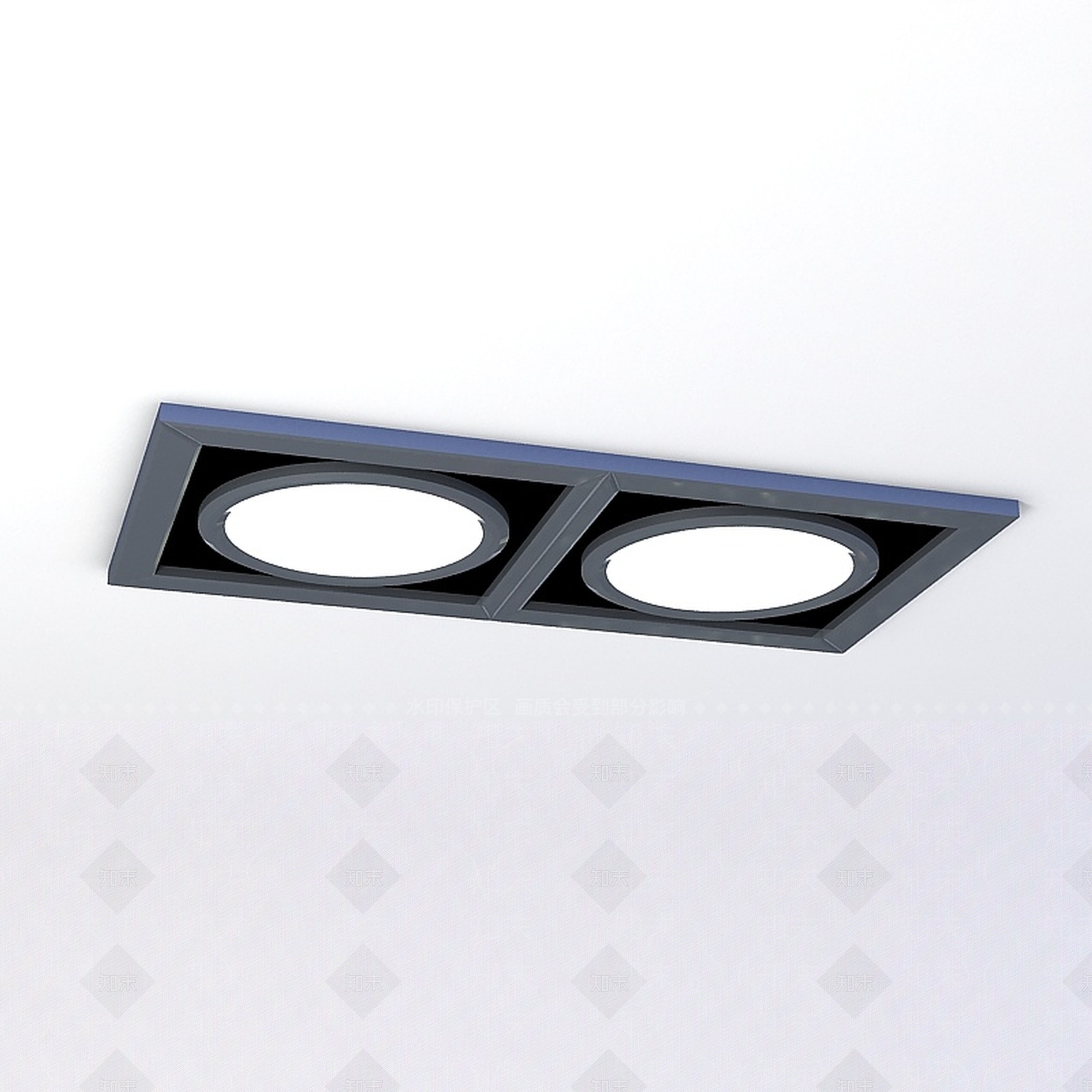 现代斗胆灯3D模型下载【ID:1189012488】