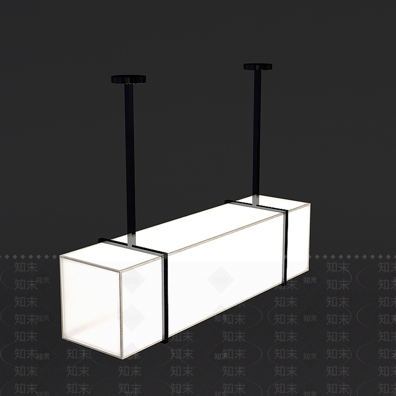 中式餐厅吊灯3D模型下载【ID:1189012548】