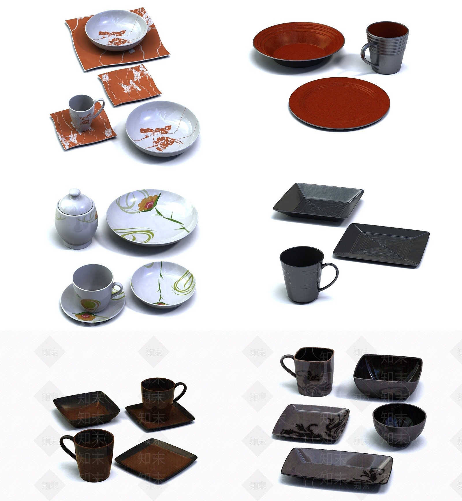 现代厨具3D模型下载【ID:1189013770】