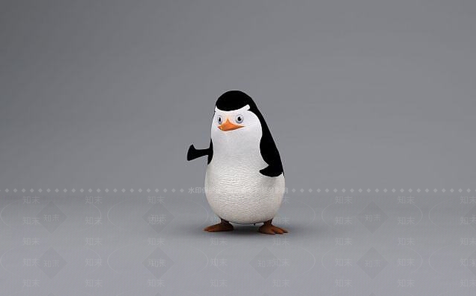 现代企鹅3D模型下载【ID:1189014722】