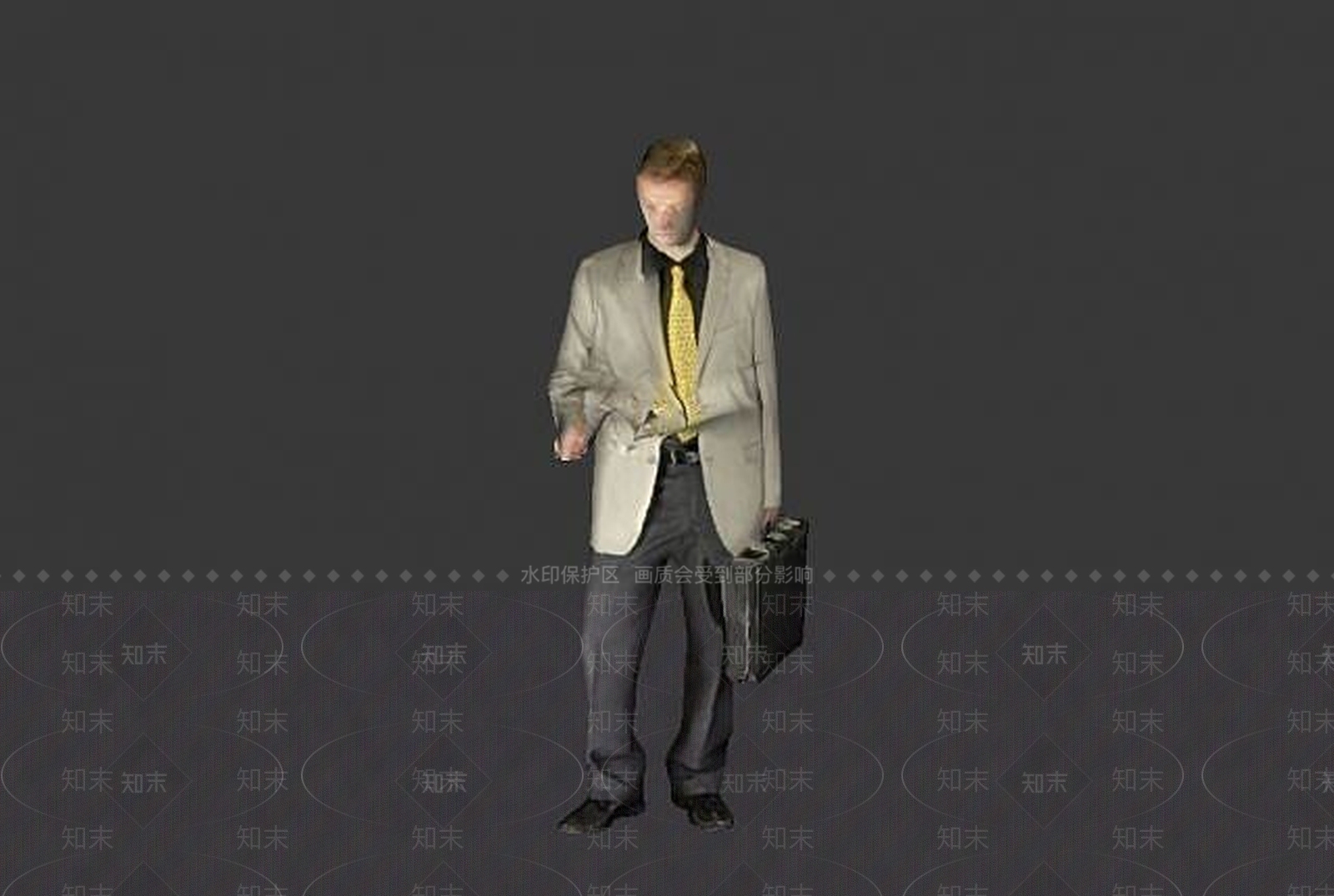 现代人物公园小区3D模型下载【ID:1189015592】