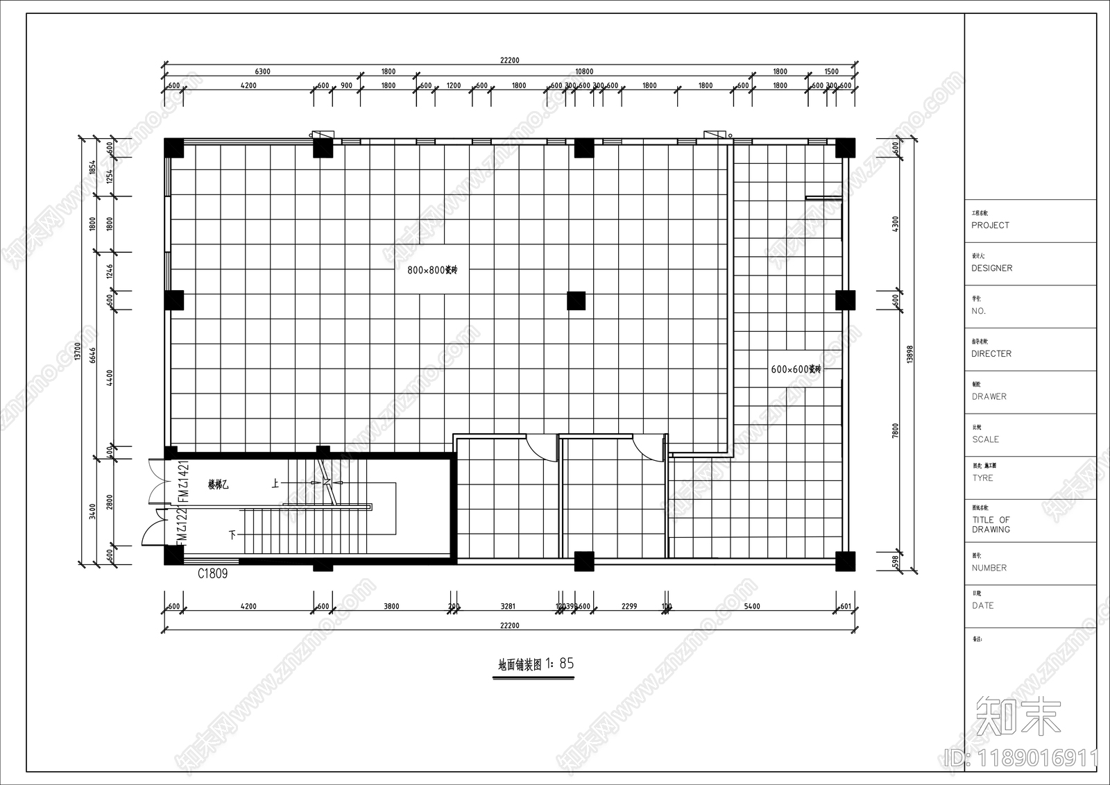 现代其他餐饮空间cad施工图下载【ID:1189016911】