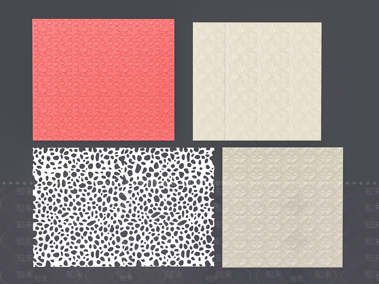 现代欧式护墙板SU模型下载【ID:1189023710】