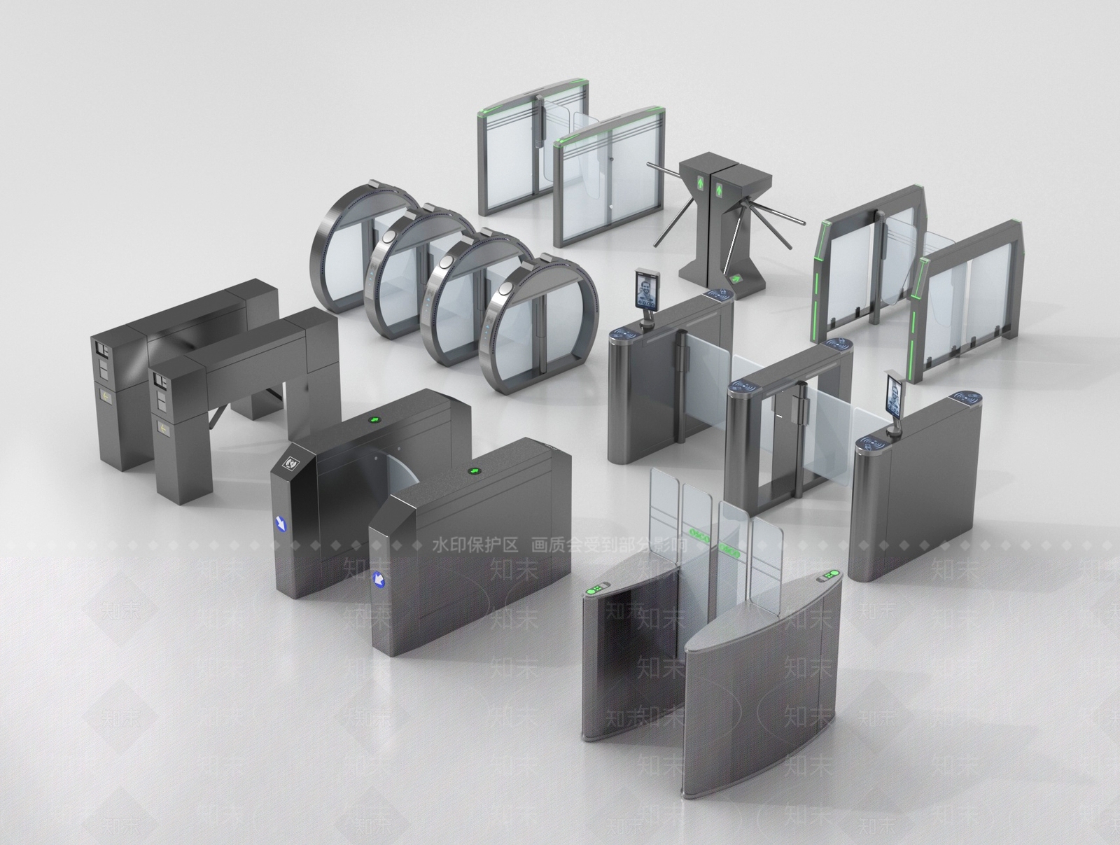 公用器材3D模型下载【ID:1189032150】
