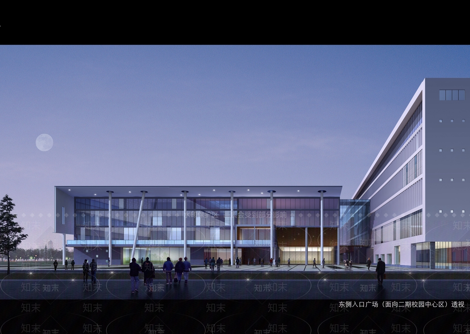 现代学校建筑SU模型下载【ID:1189037659】