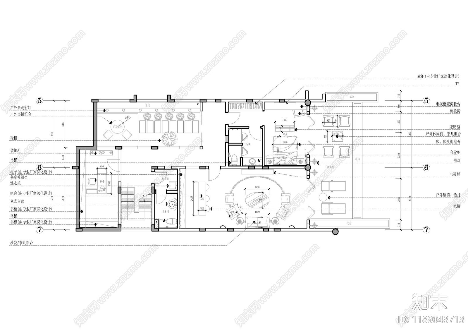 民宿施工图下载【ID:1189043713】