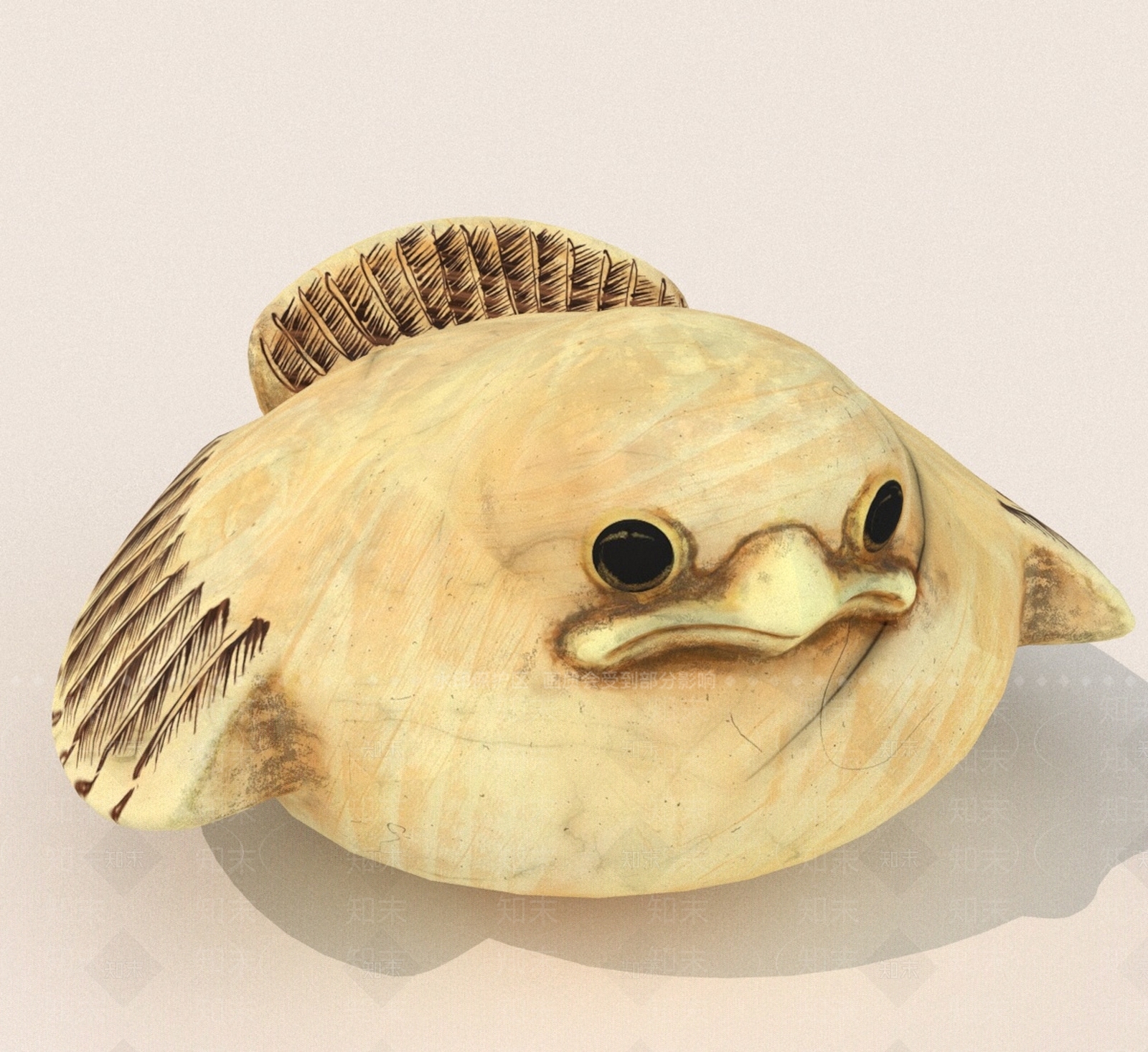 现代雕塑摆件3D模型下载【ID:1189044582】