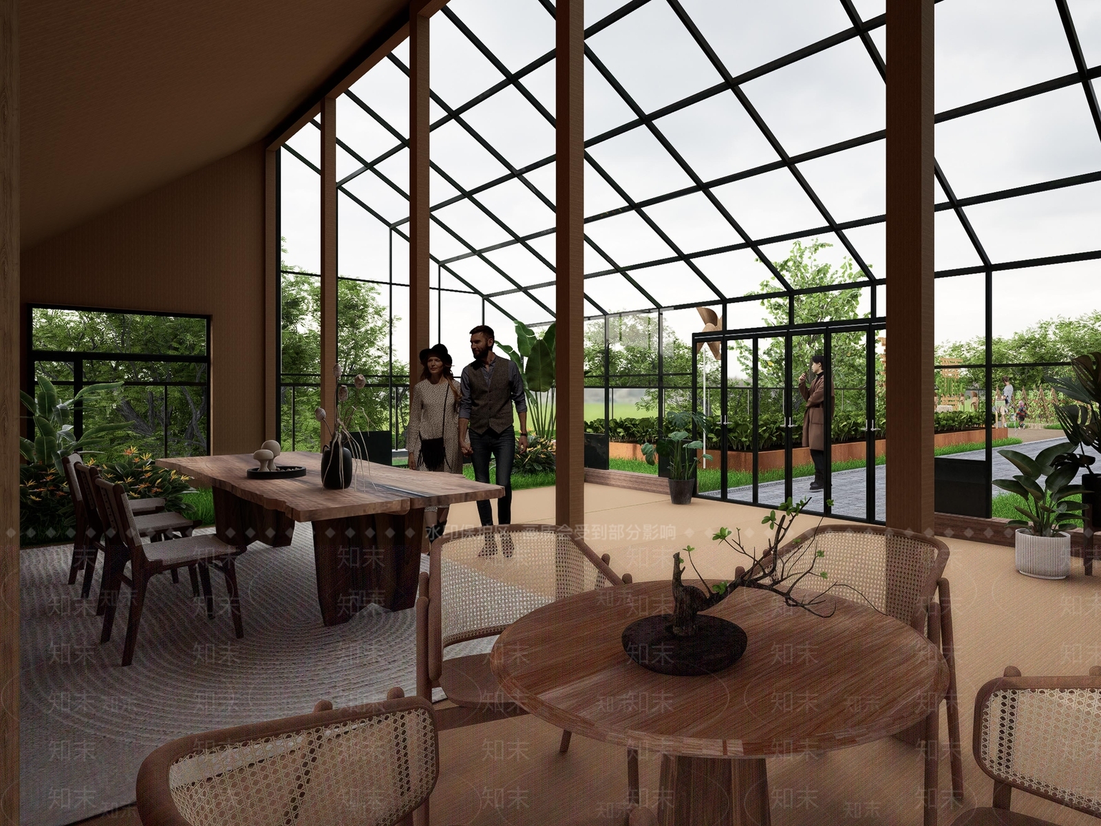 现代其他景观小建筑SU模型下载【ID:1189046414】