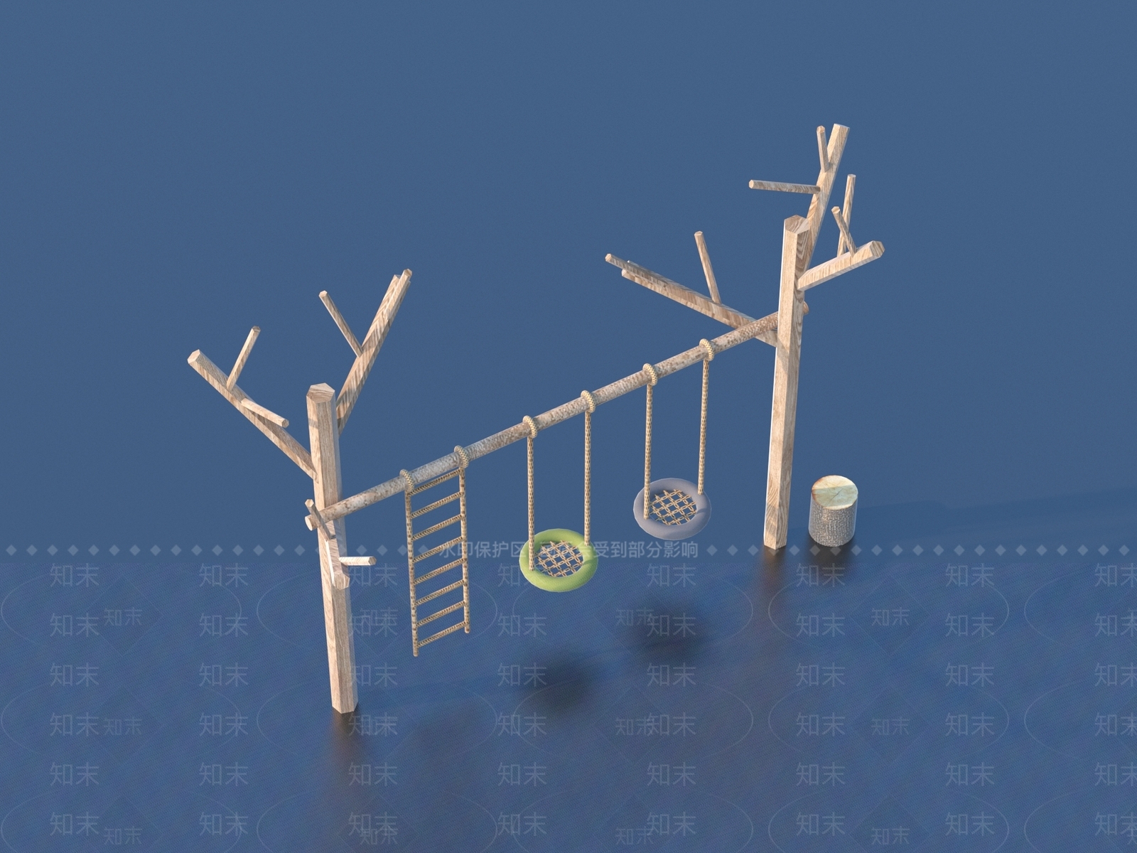 儿童器材3D模型下载【ID:1189051309】