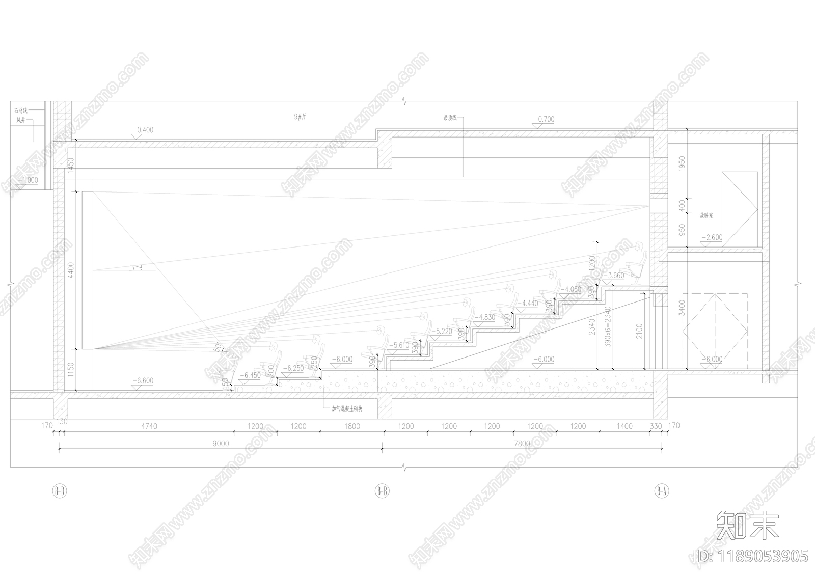 现代其他公共建筑施工图下载【ID:1189053905】