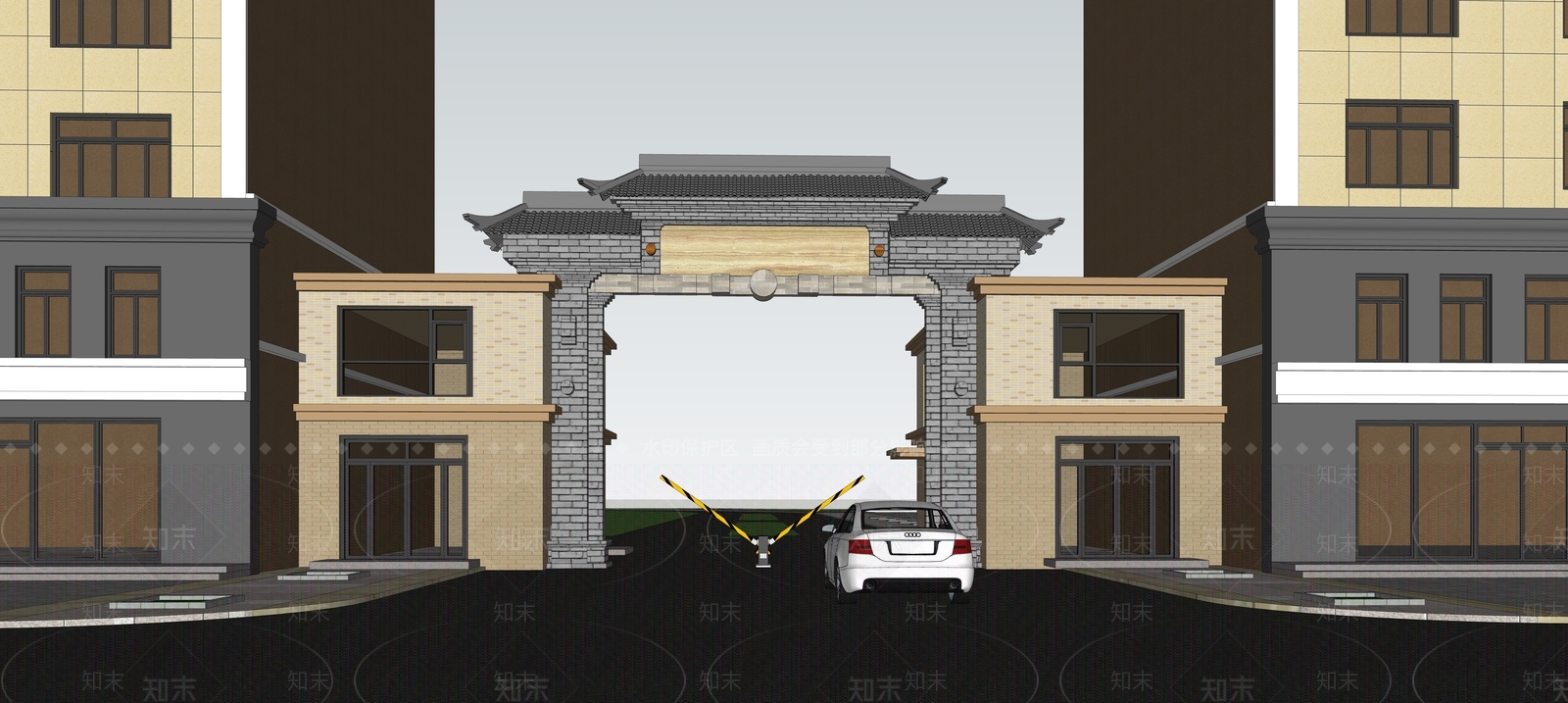中式其他门SU模型下载【ID:1189063293】