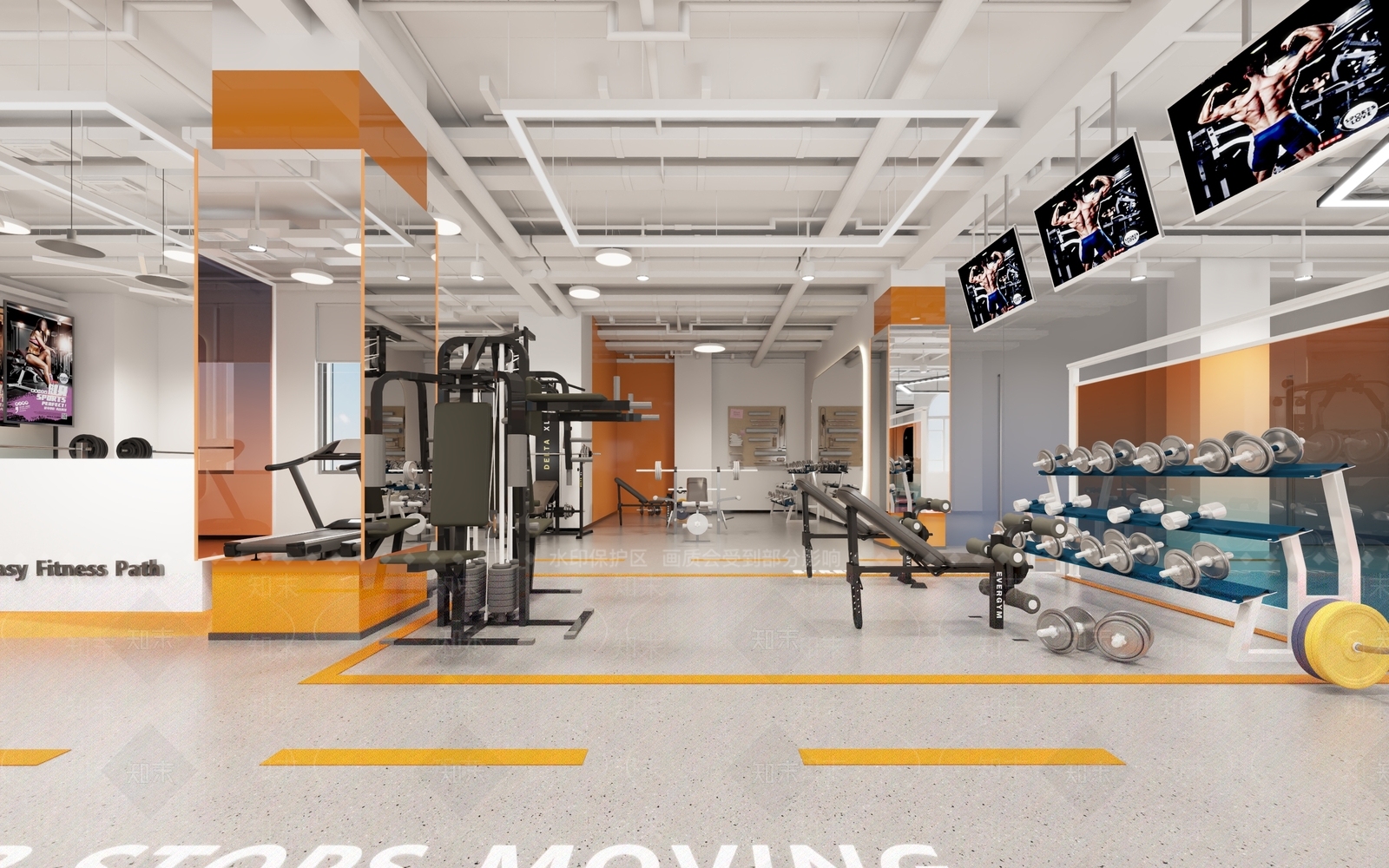 现代简约其他商业空间3D模型下载【ID:1189072608】
