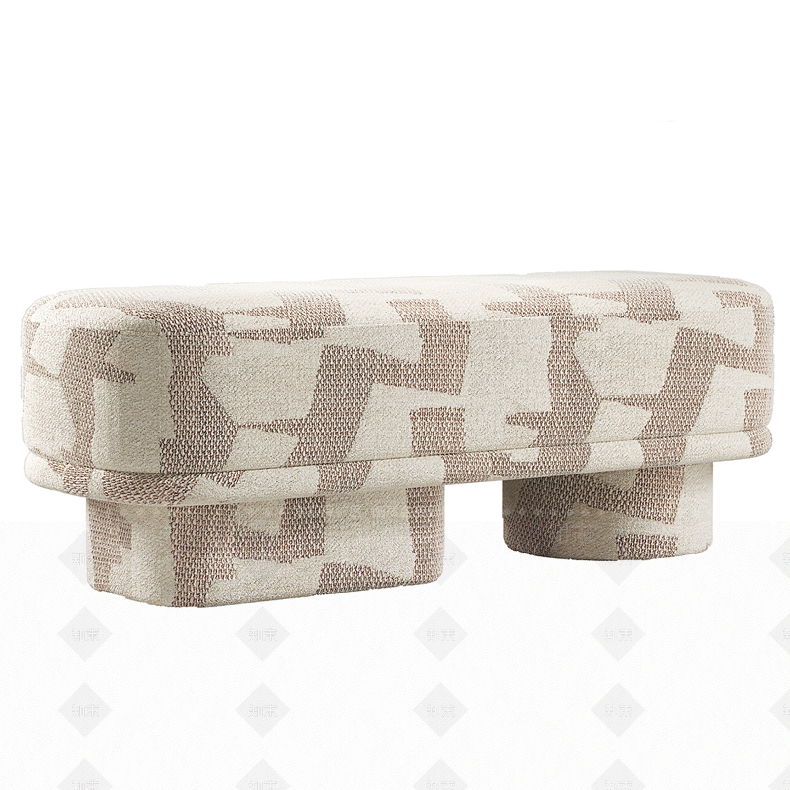 现代沙发凳3D模型下载【ID:1189072223】