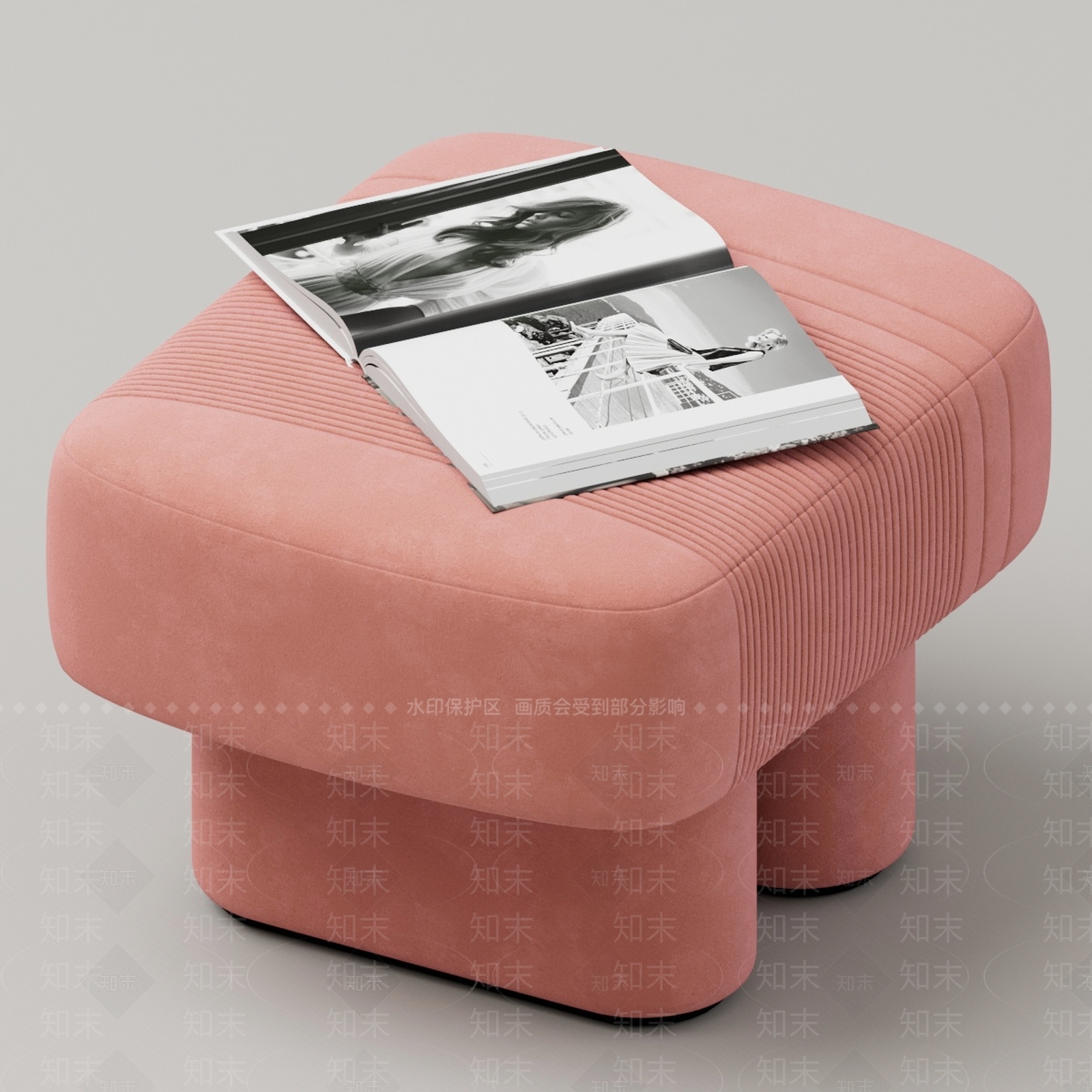 现代其他凳子3D模型下载【ID:1189073488】