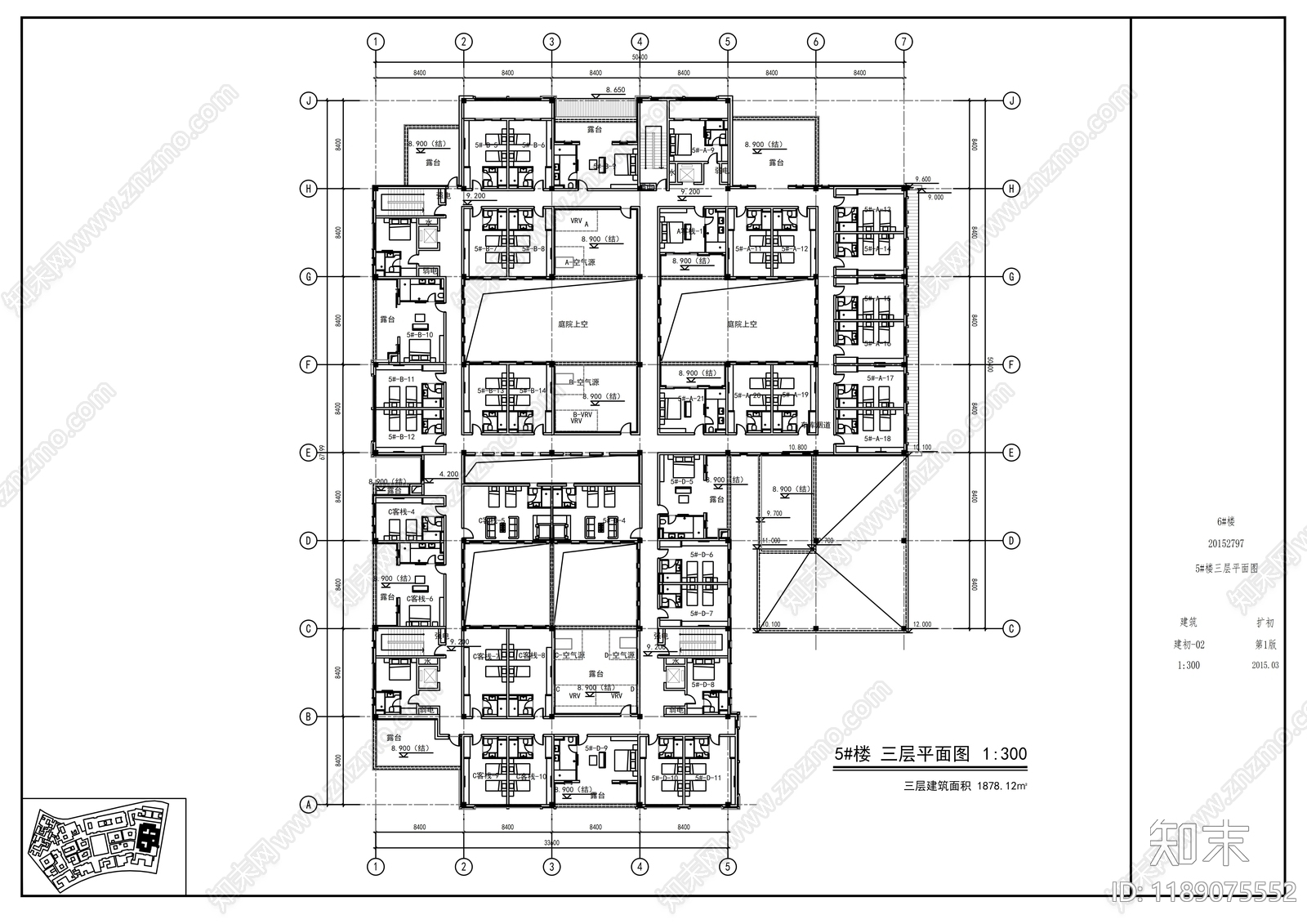 现代其他商业建筑cad施工图下载【ID:1189075552】