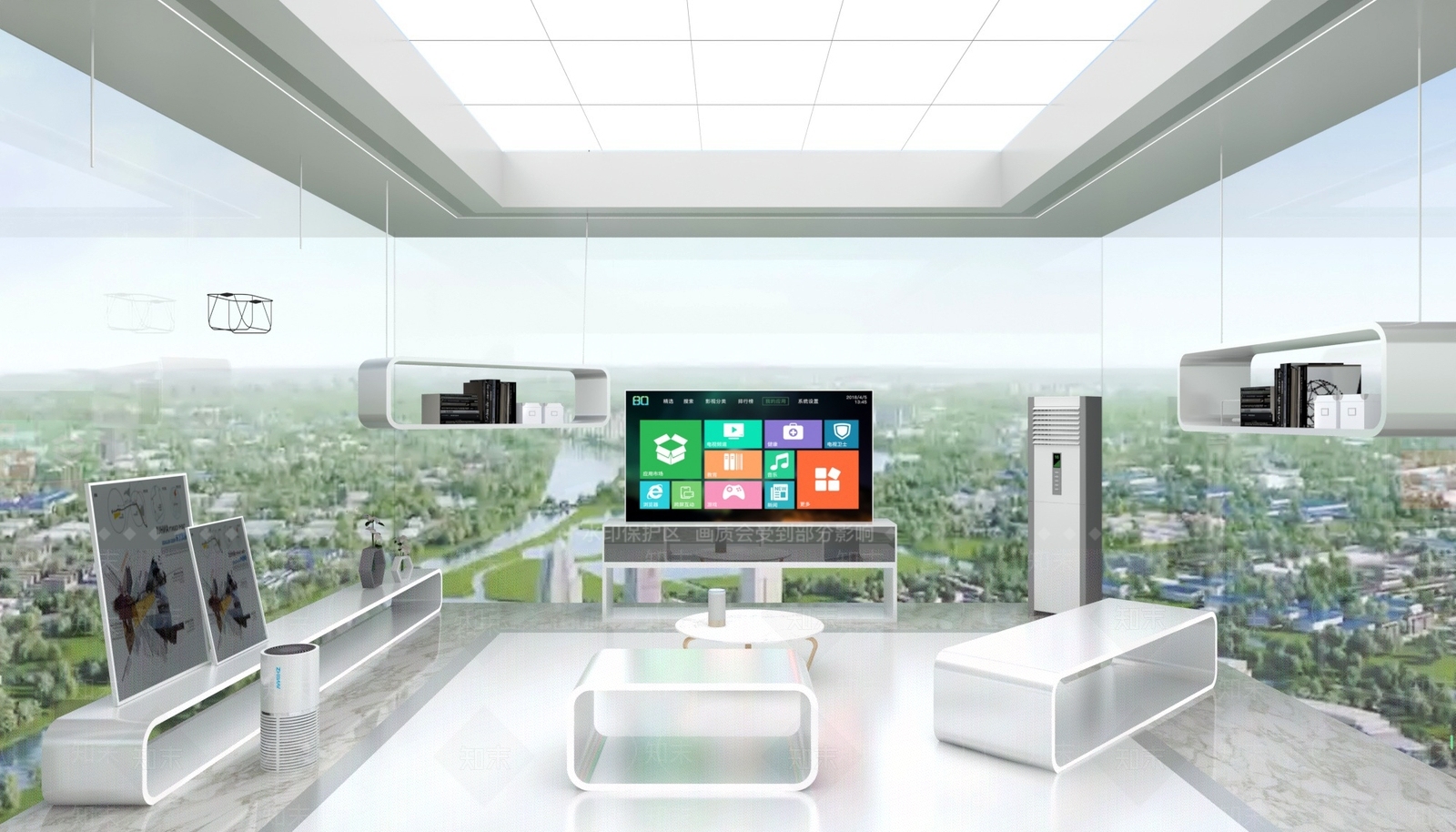 现代家具展厅SU模型下载【ID:1189078871】