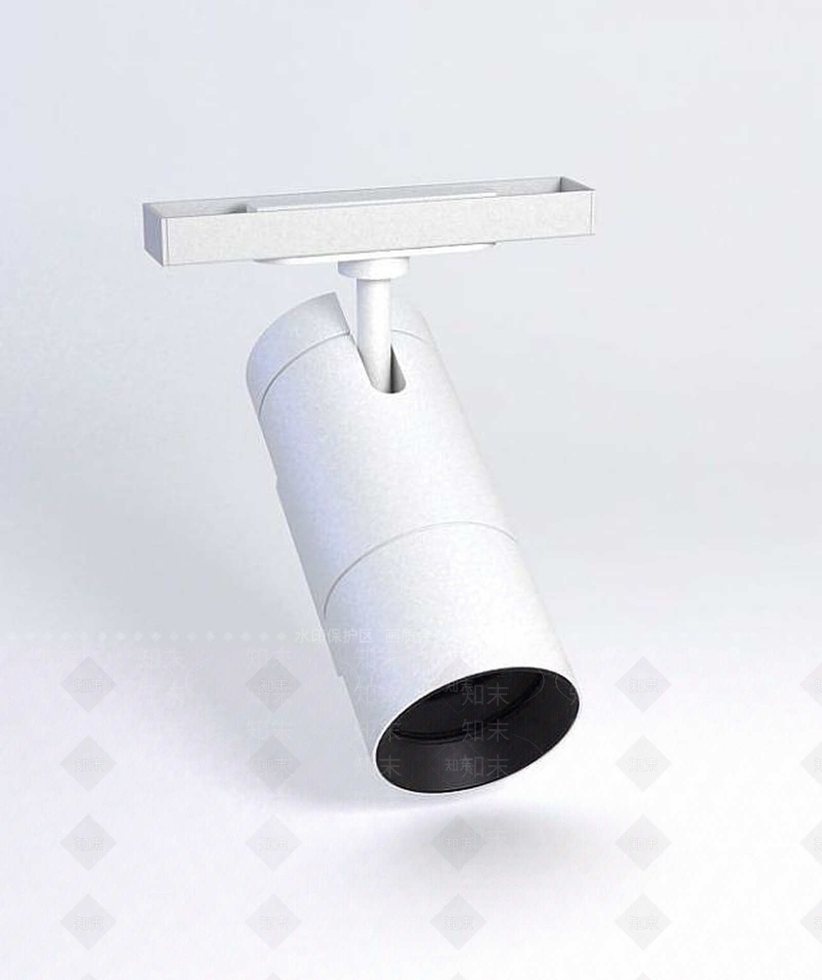 现代轨道射灯3D模型下载【ID:1189083996】