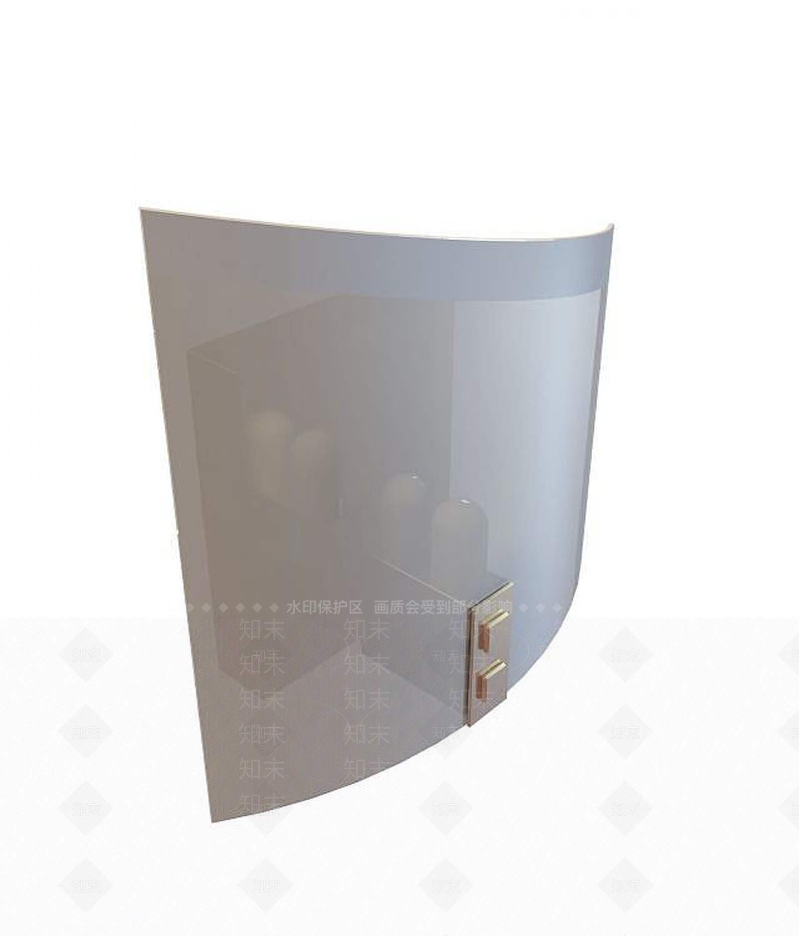 现代客厅壁灯3D模型下载【ID:1189085663】