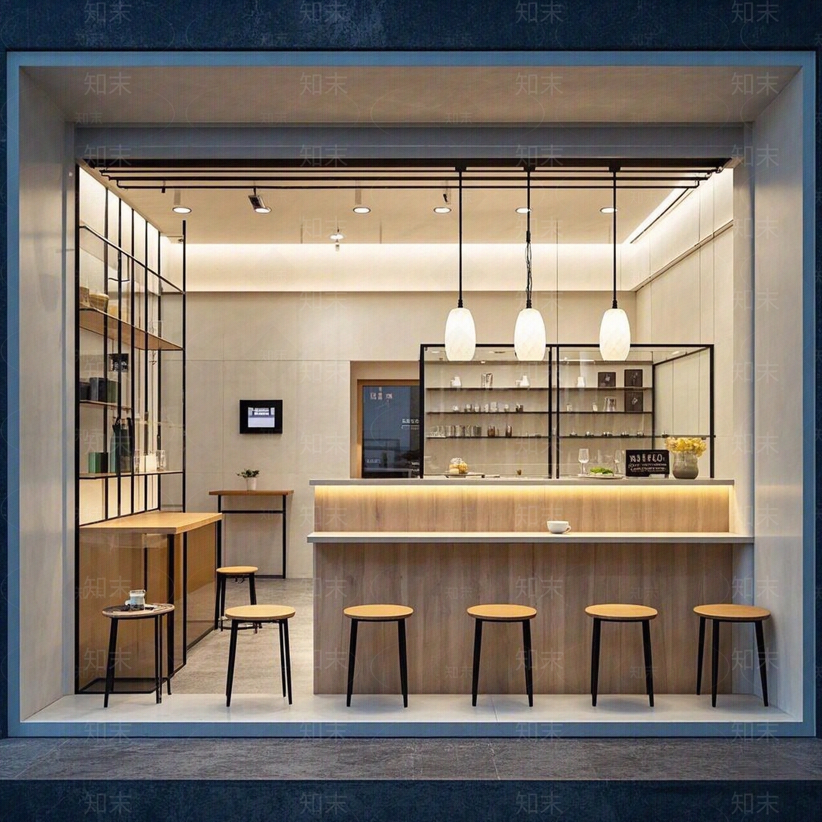 现代橱窗贴图下载【ID:1189089088】