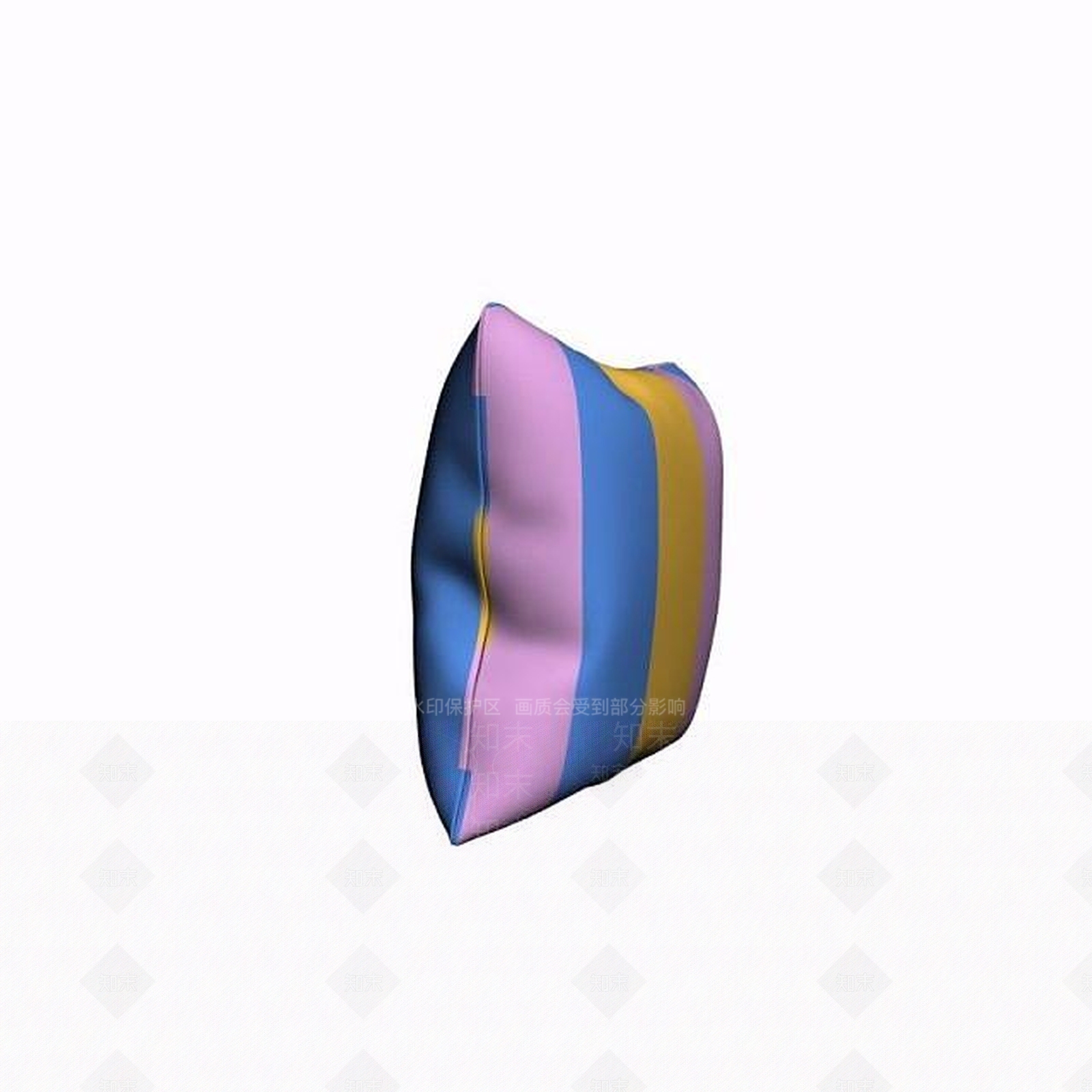 现代抱枕3D模型下载【ID:1189089885】