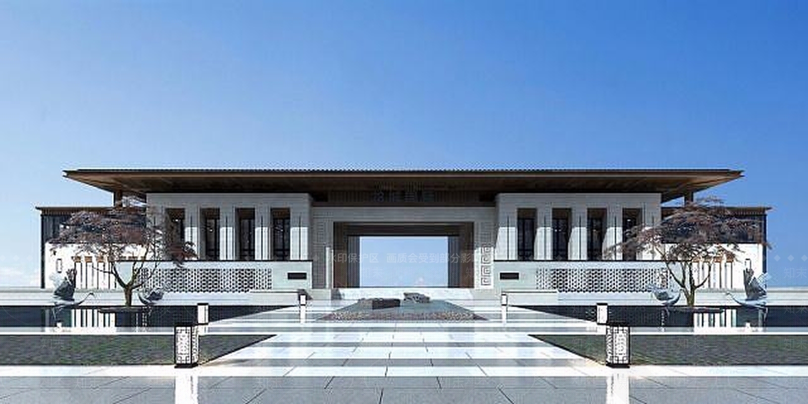 现代售楼部3D模型下载【ID:1189091636】