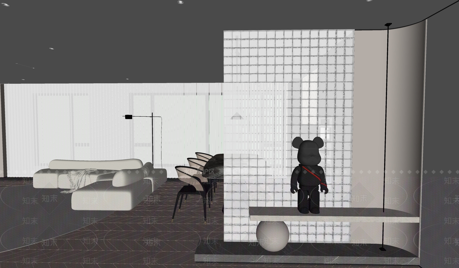栅栏SU模型下载【ID:1189092190】