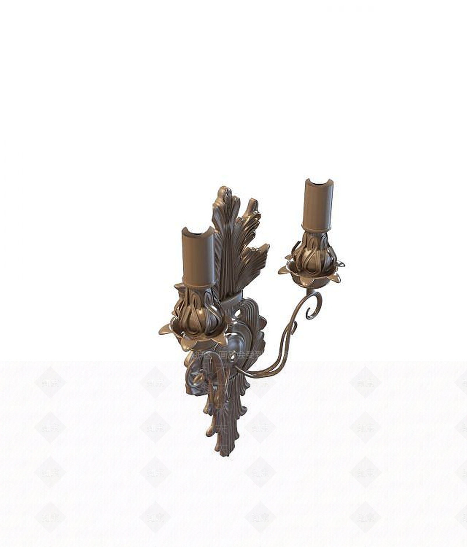 现代室外壁灯3D模型下载【ID:1189091913】