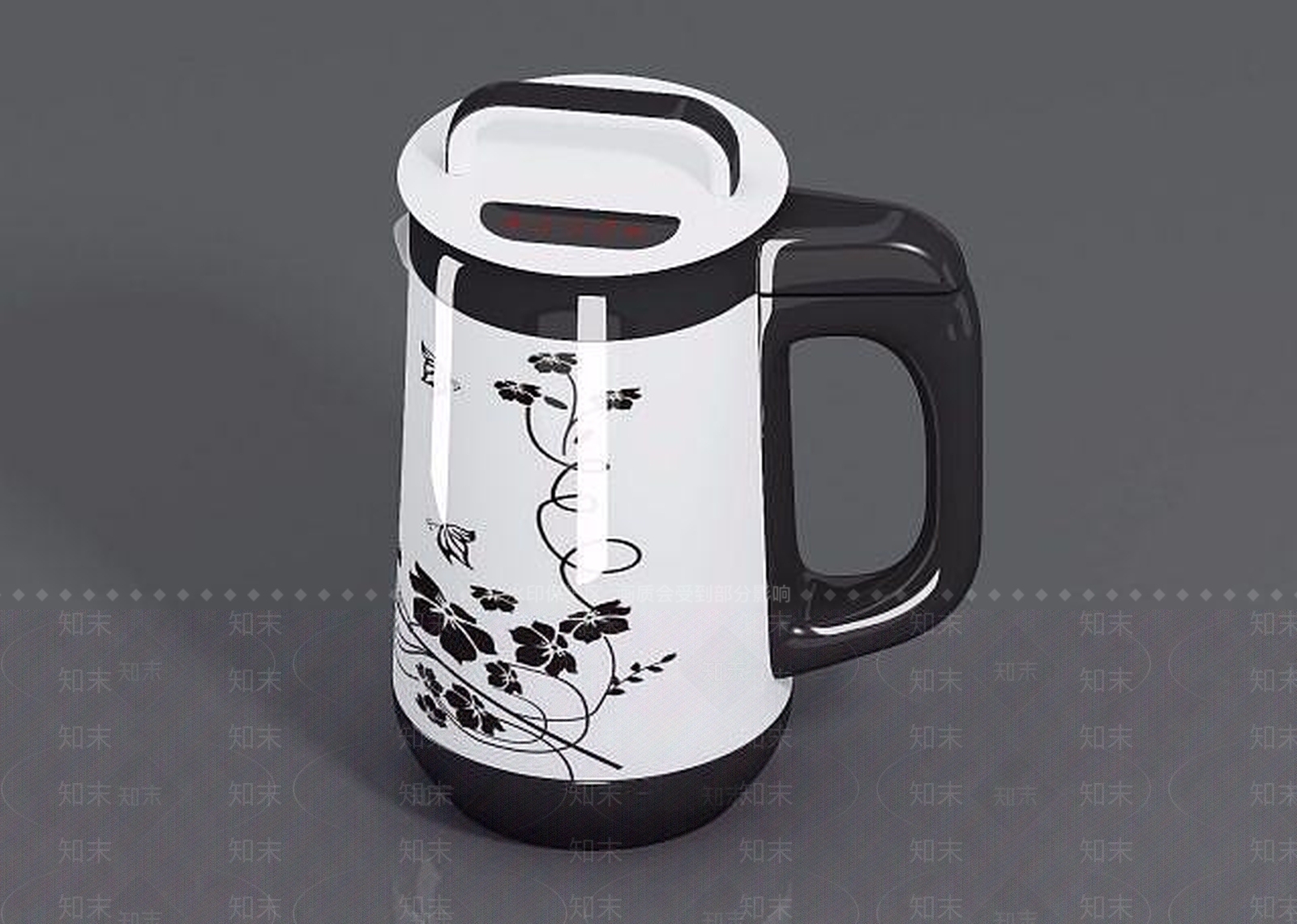 现代豆浆机3D模型下载【ID:1189096297】
