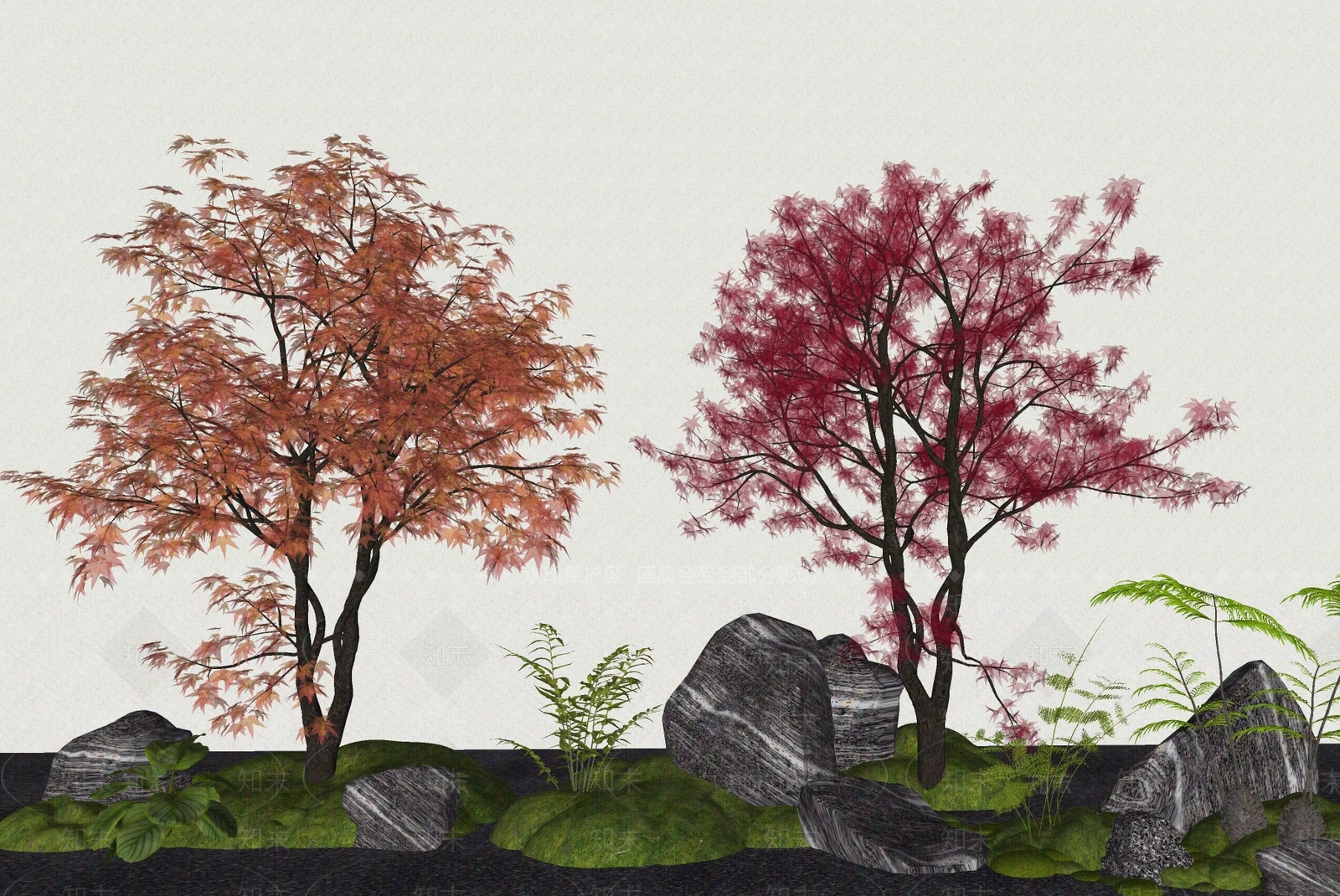 乔木SU模型下载【ID:1189097042】