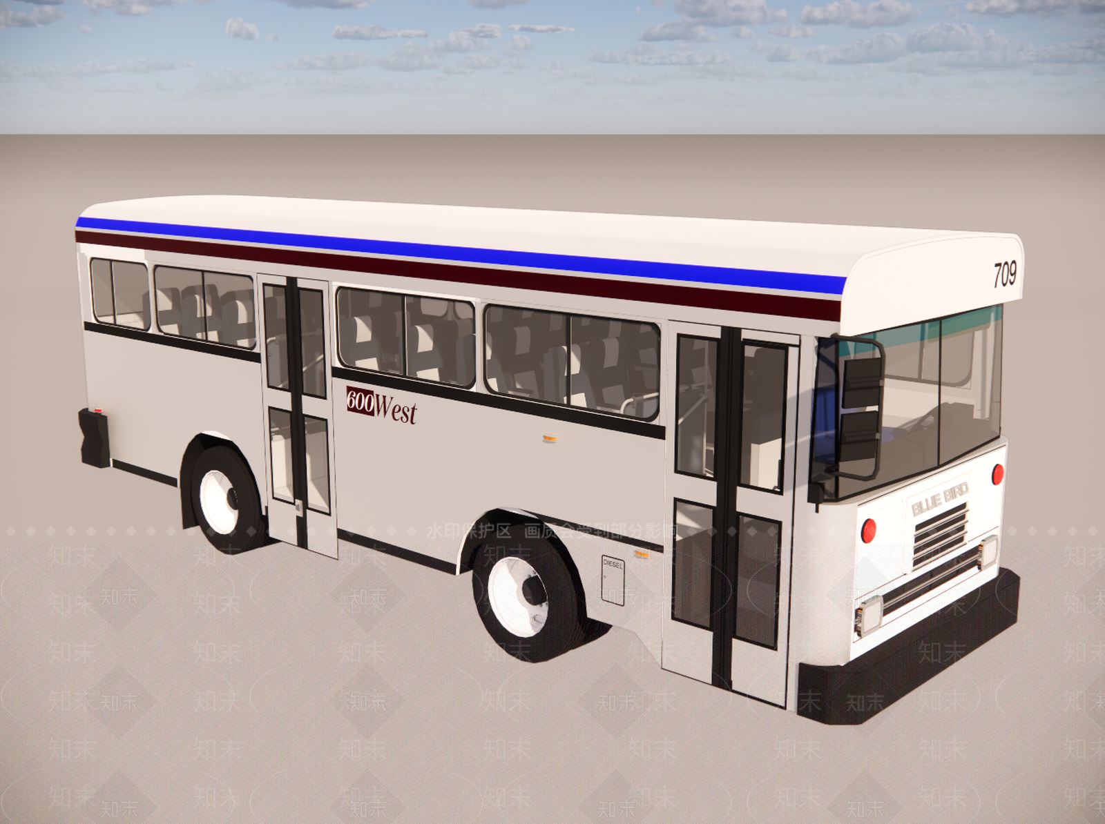 大巴SU模型下载【ID:1189097718】