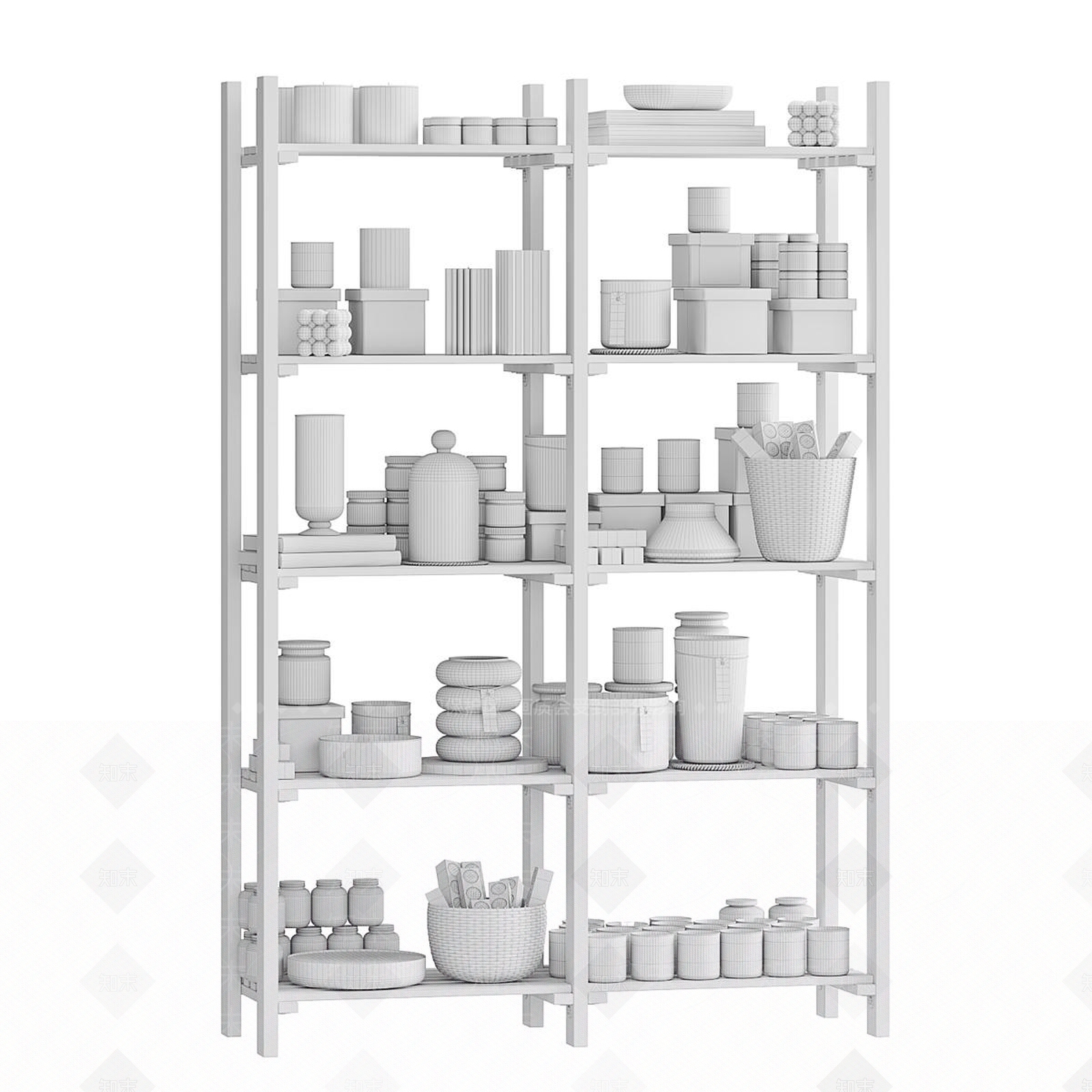 厨房用品3D模型下载【ID:1189102204】