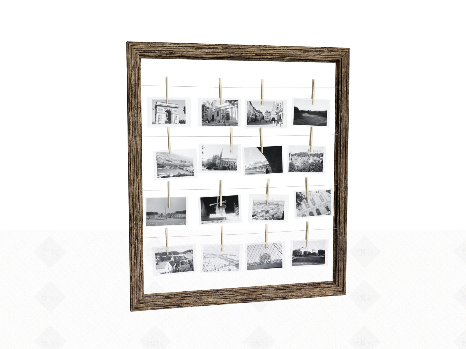 现代相框SU模型下载【ID:1189105711】