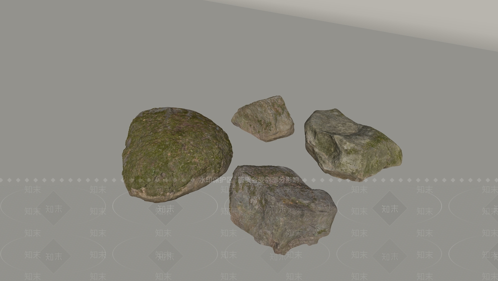 现代石头SU模型下载【ID:1189107013】