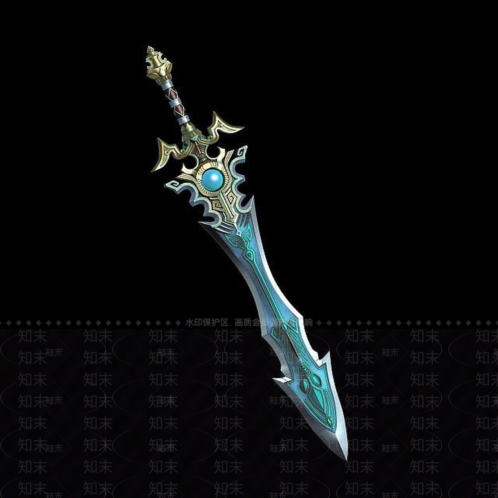 现代倚天剑道具3D模型下载【ID:1189112341】