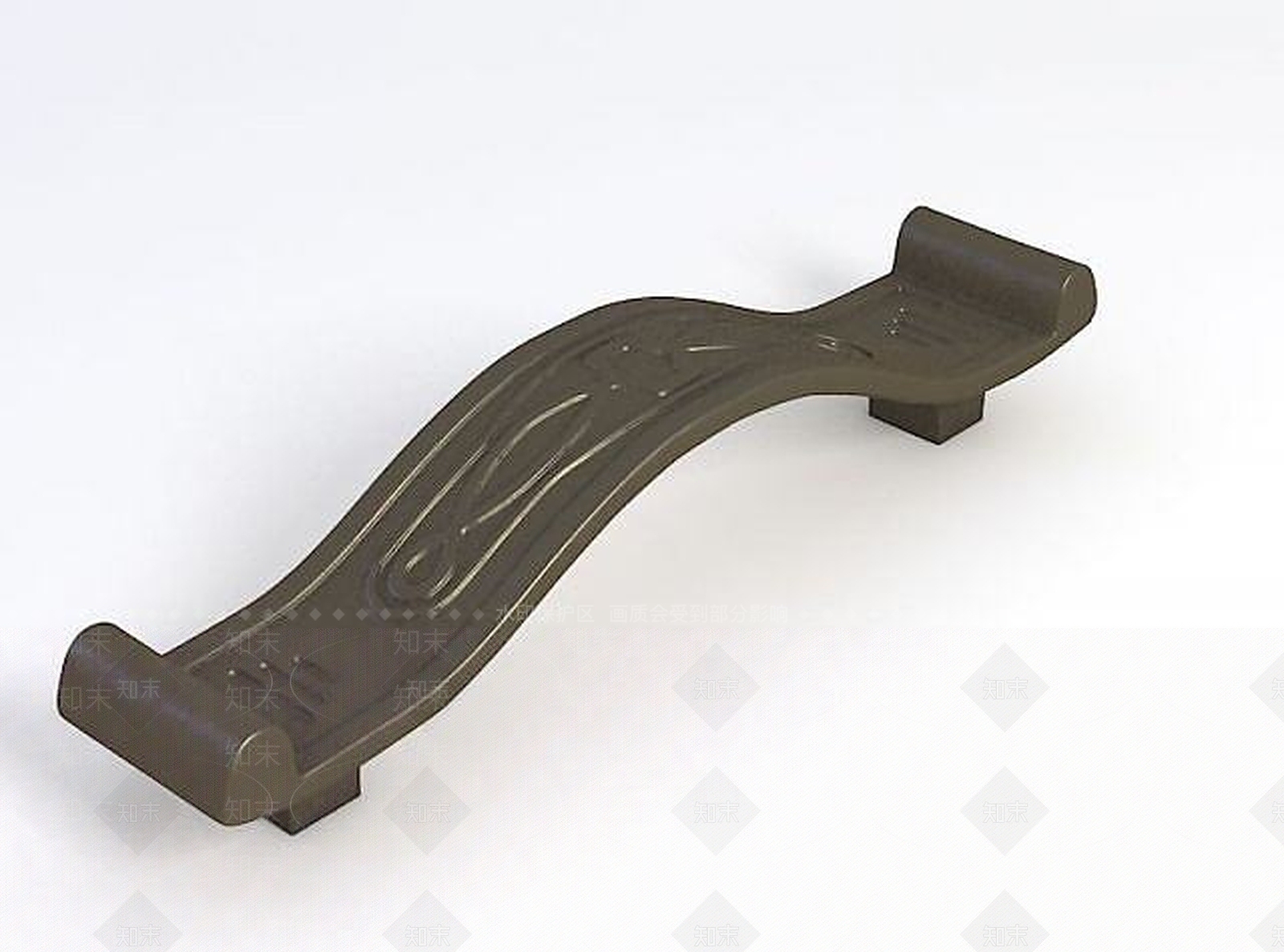 美式柜门把手3D模型下载【ID:1189113148】