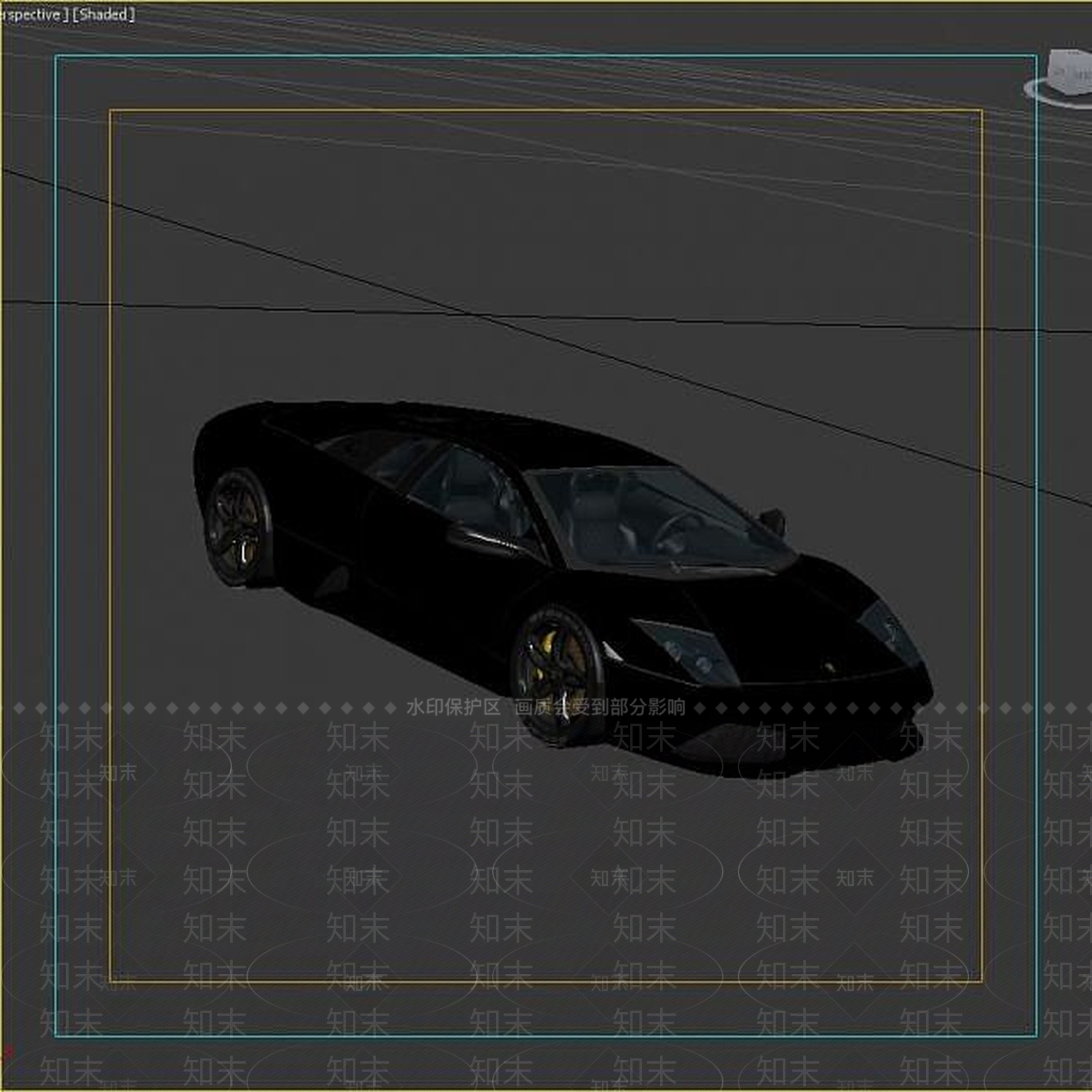 现代兰博基尼3D模型下载【ID:1189113679】