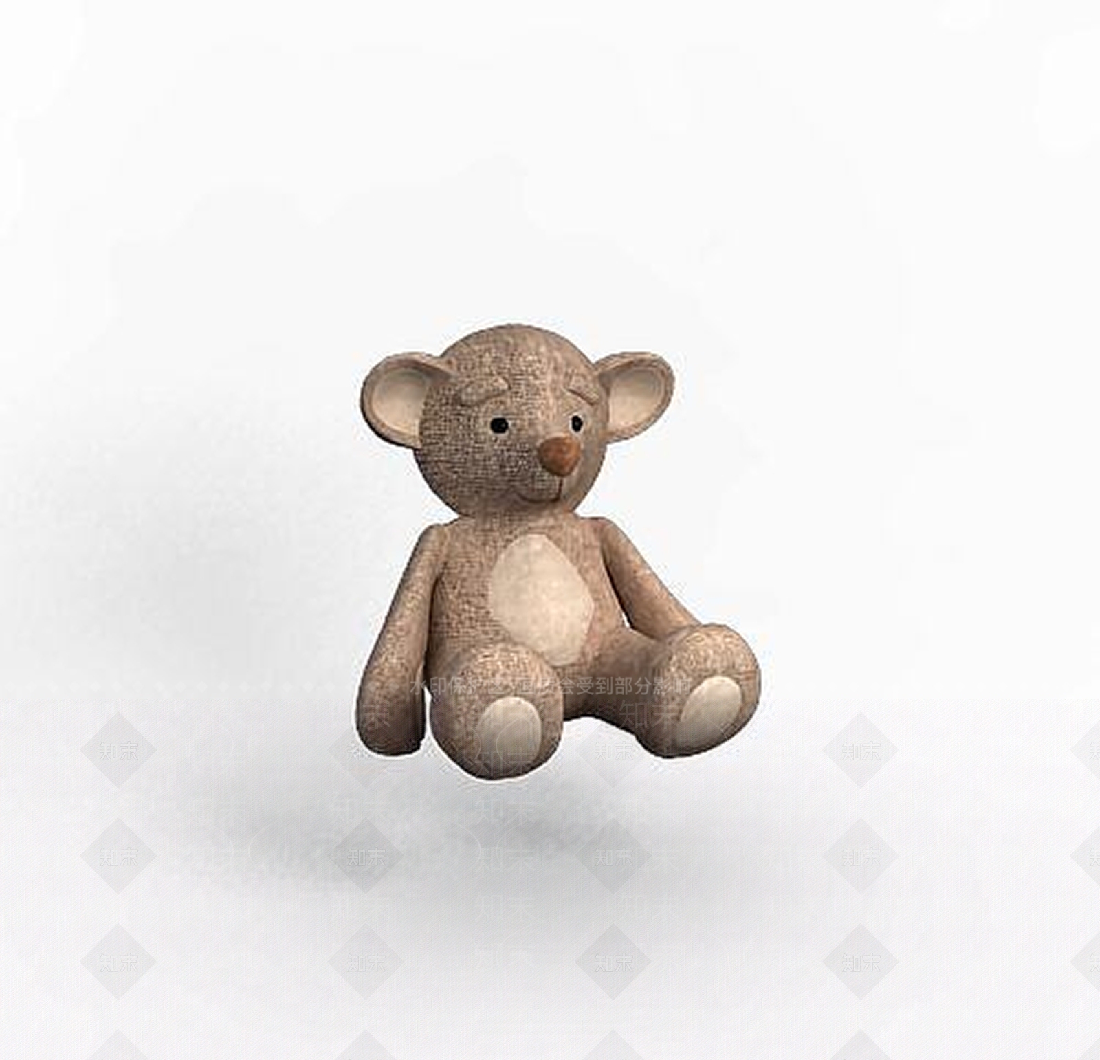 现代玩具熊3D模型下载【ID:1189114651】