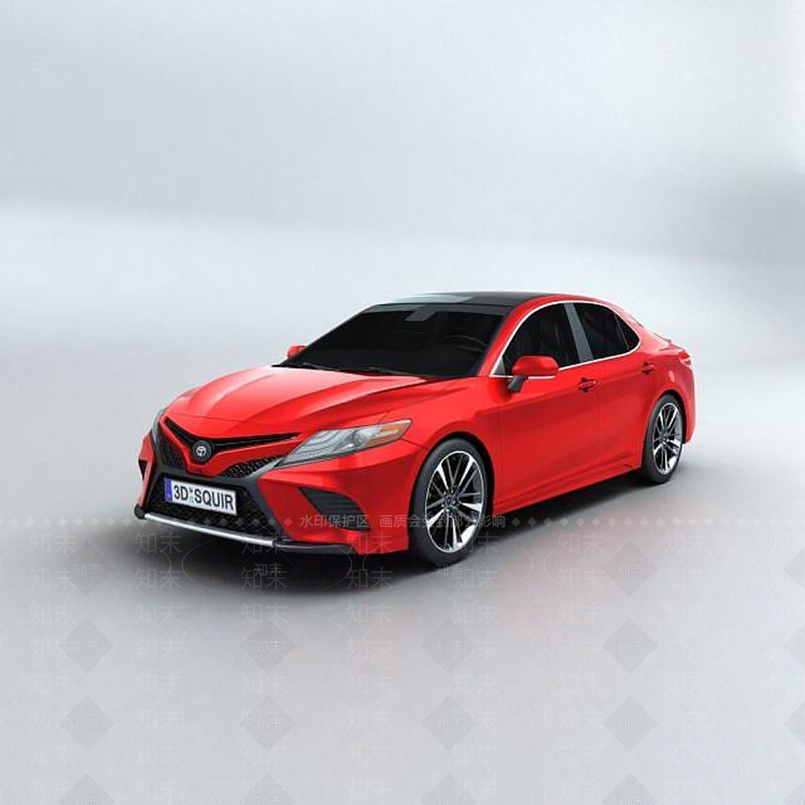 现代丰田凯美瑞3D模型下载【ID:1189114991】