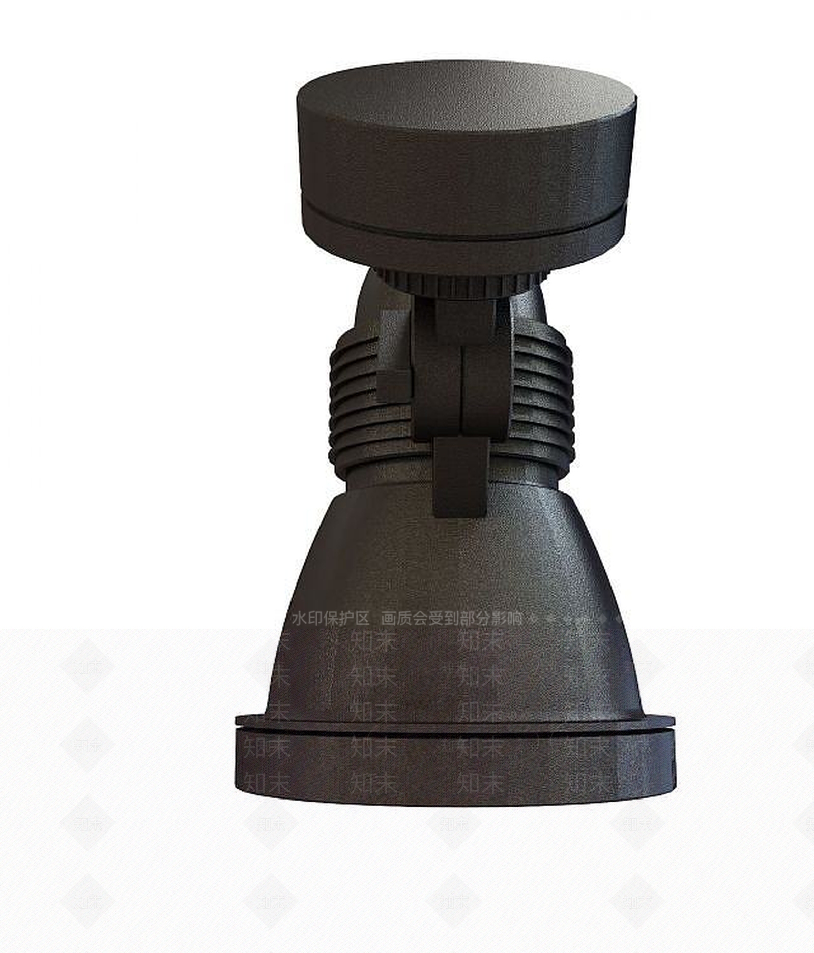现代黑色射灯3D模型下载【ID:1189115179】