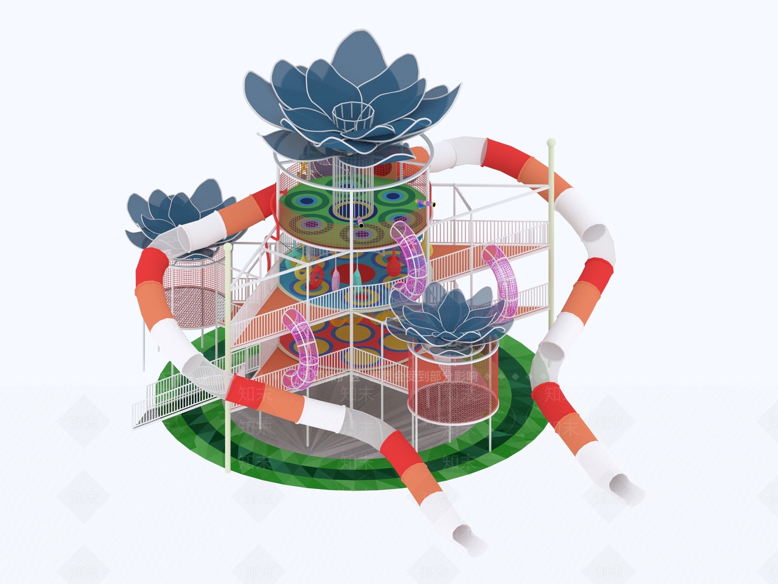 儿童器材3D模型下载【ID:1189116589】