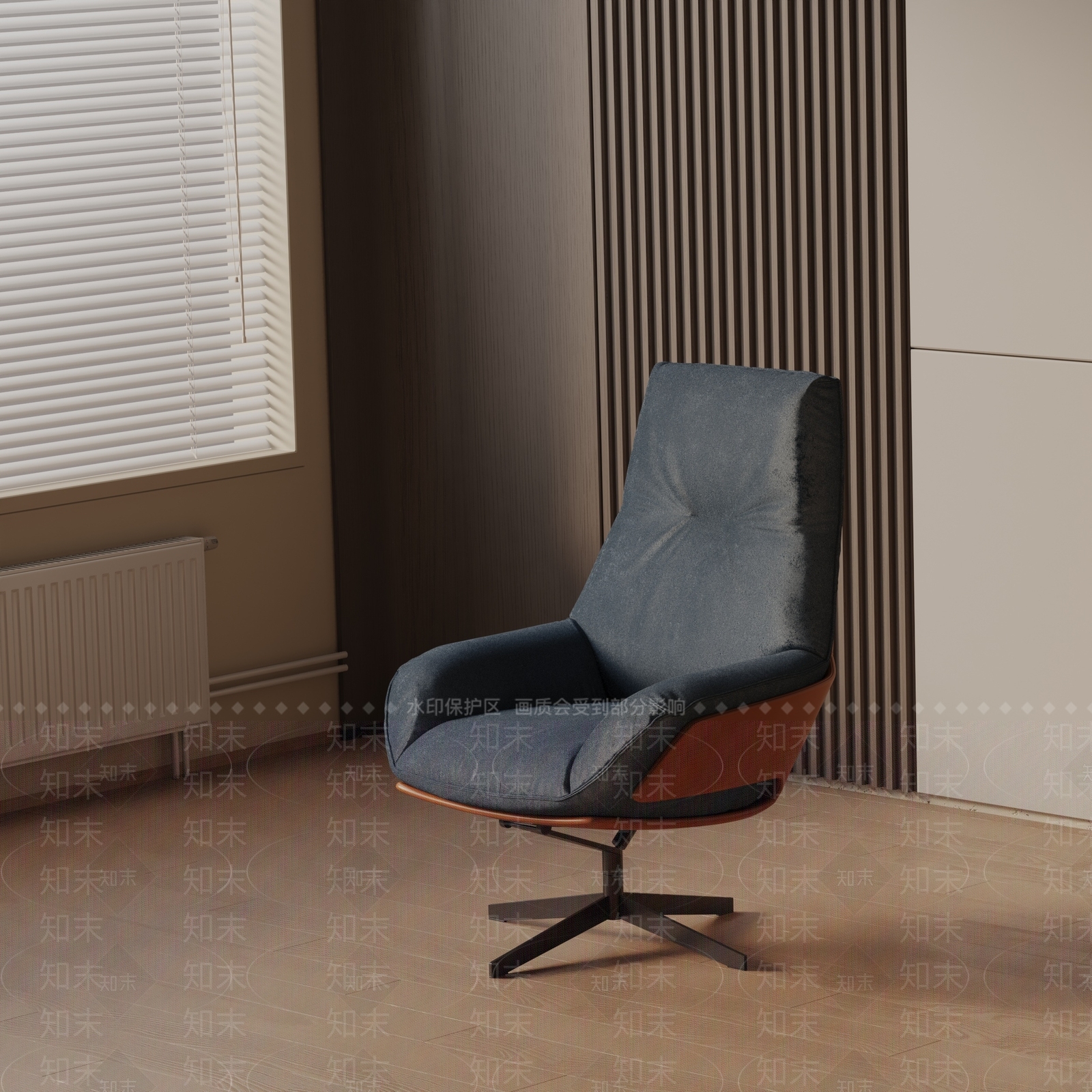 现代按摩椅3D模型下载【ID:1189117362】