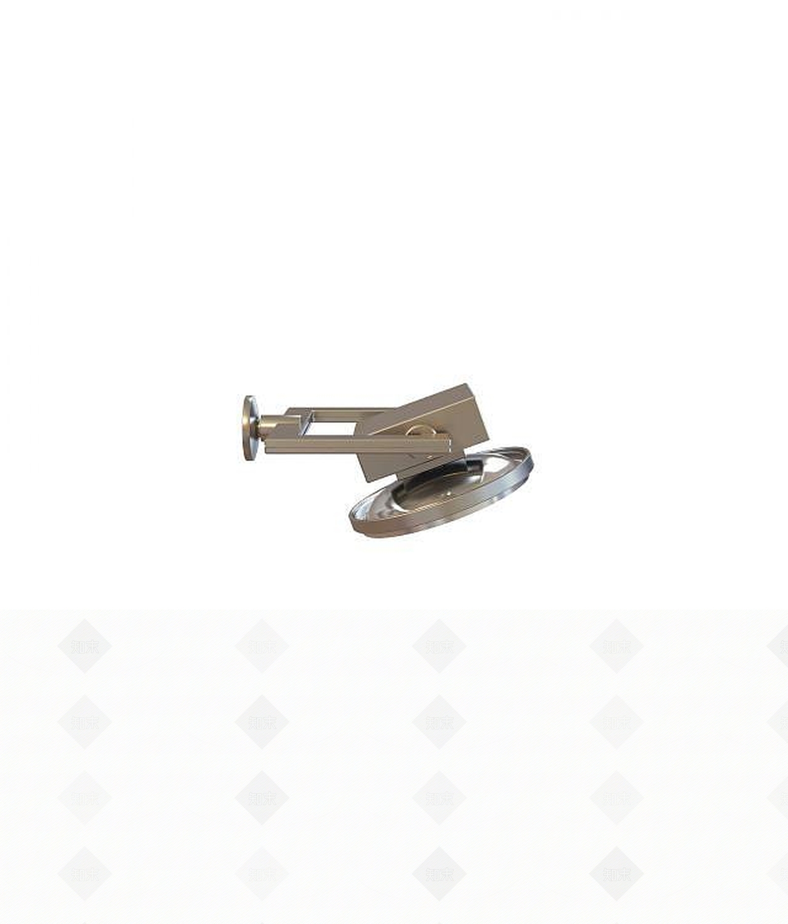现代金属射灯3D模型下载【ID:1189117099】