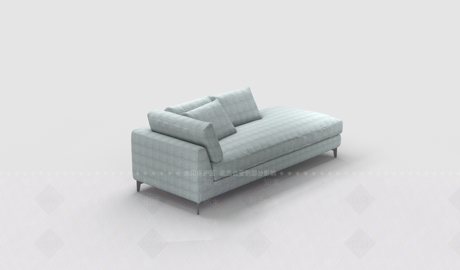 现代美式多人沙发3D模型下载【ID:1189118862】