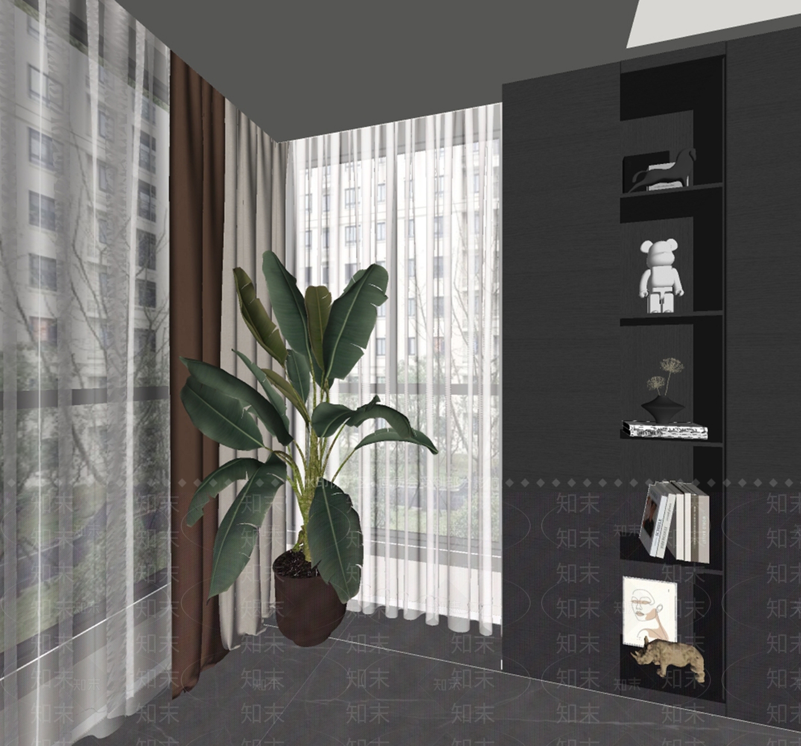 盆栽SU模型下载【ID:1189119291】