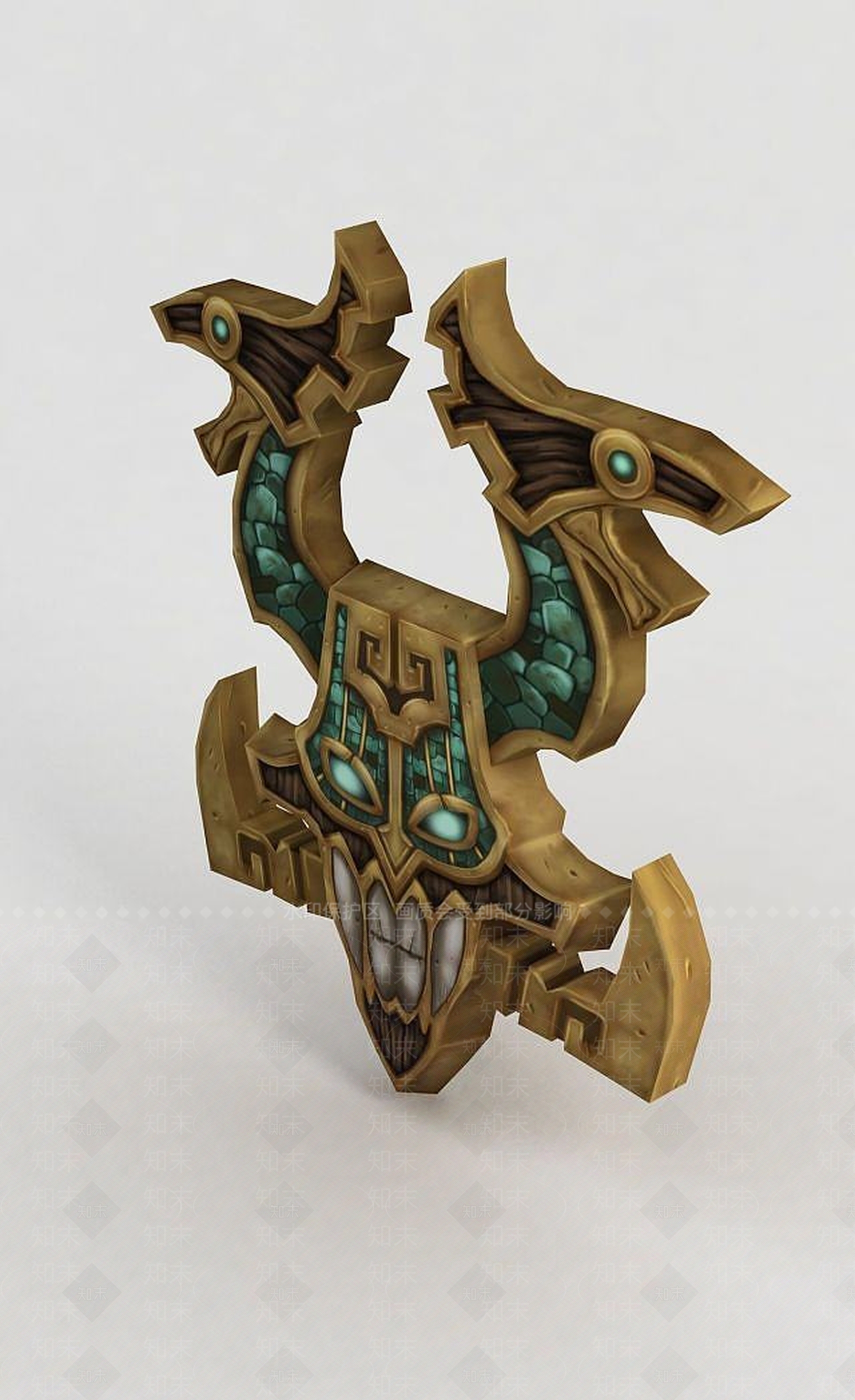 现代魔兽世界游戏装饰3D模型下载【ID:1189119921】