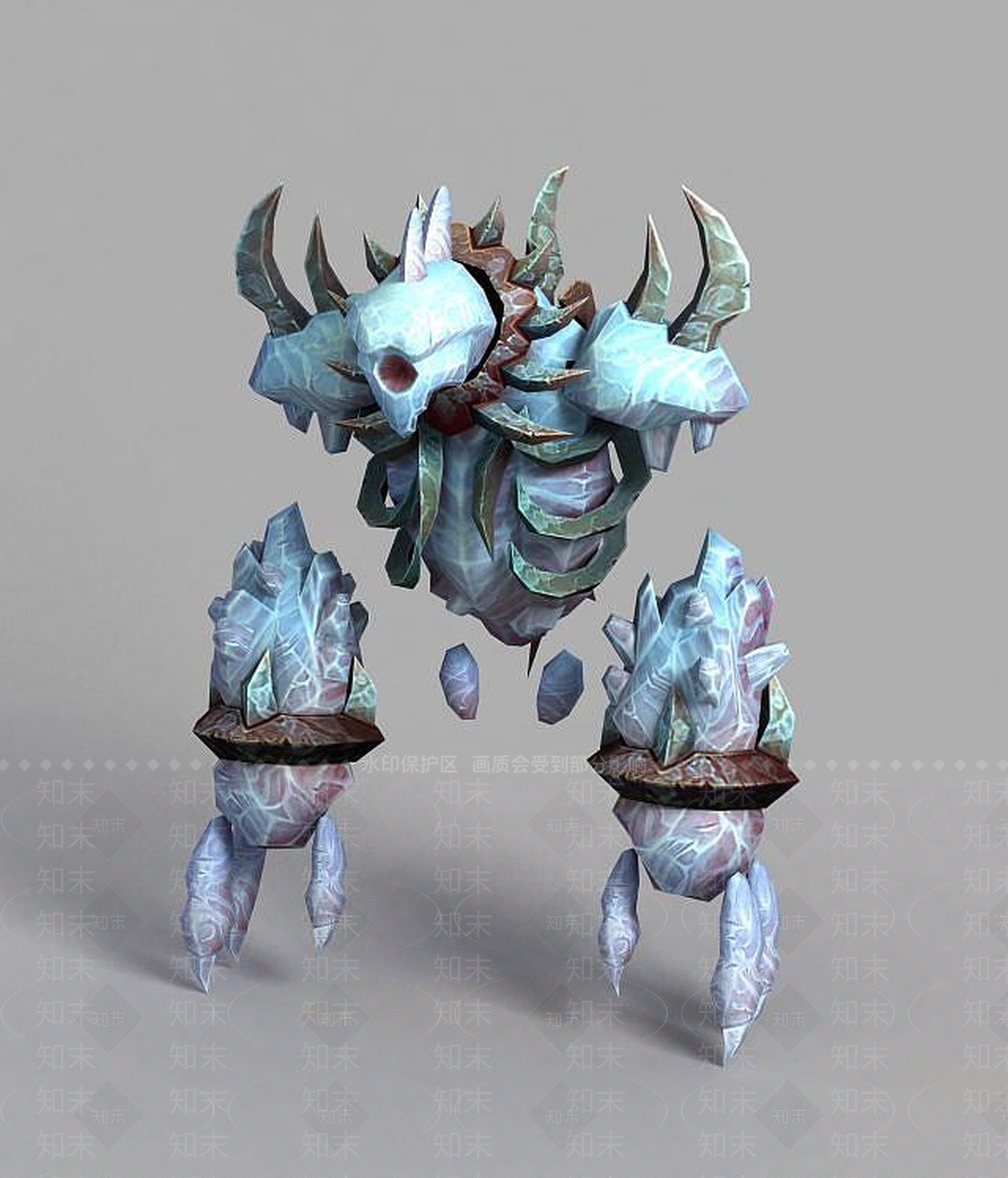 现代魔兽世界游戏角色3D模型下载【ID:1189121532】