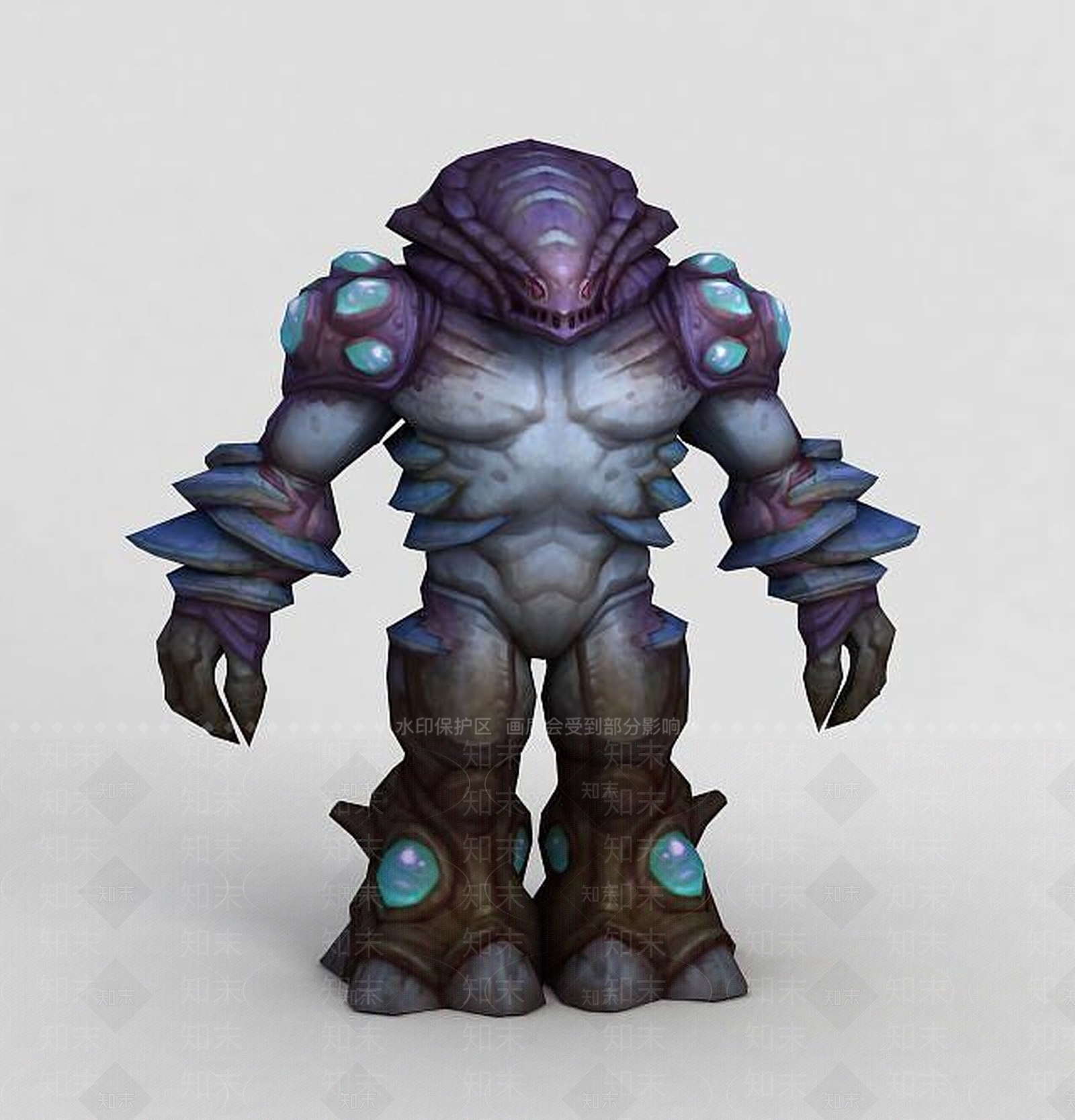 现代魔兽世界游戏角色3D模型下载【ID:1189121526】